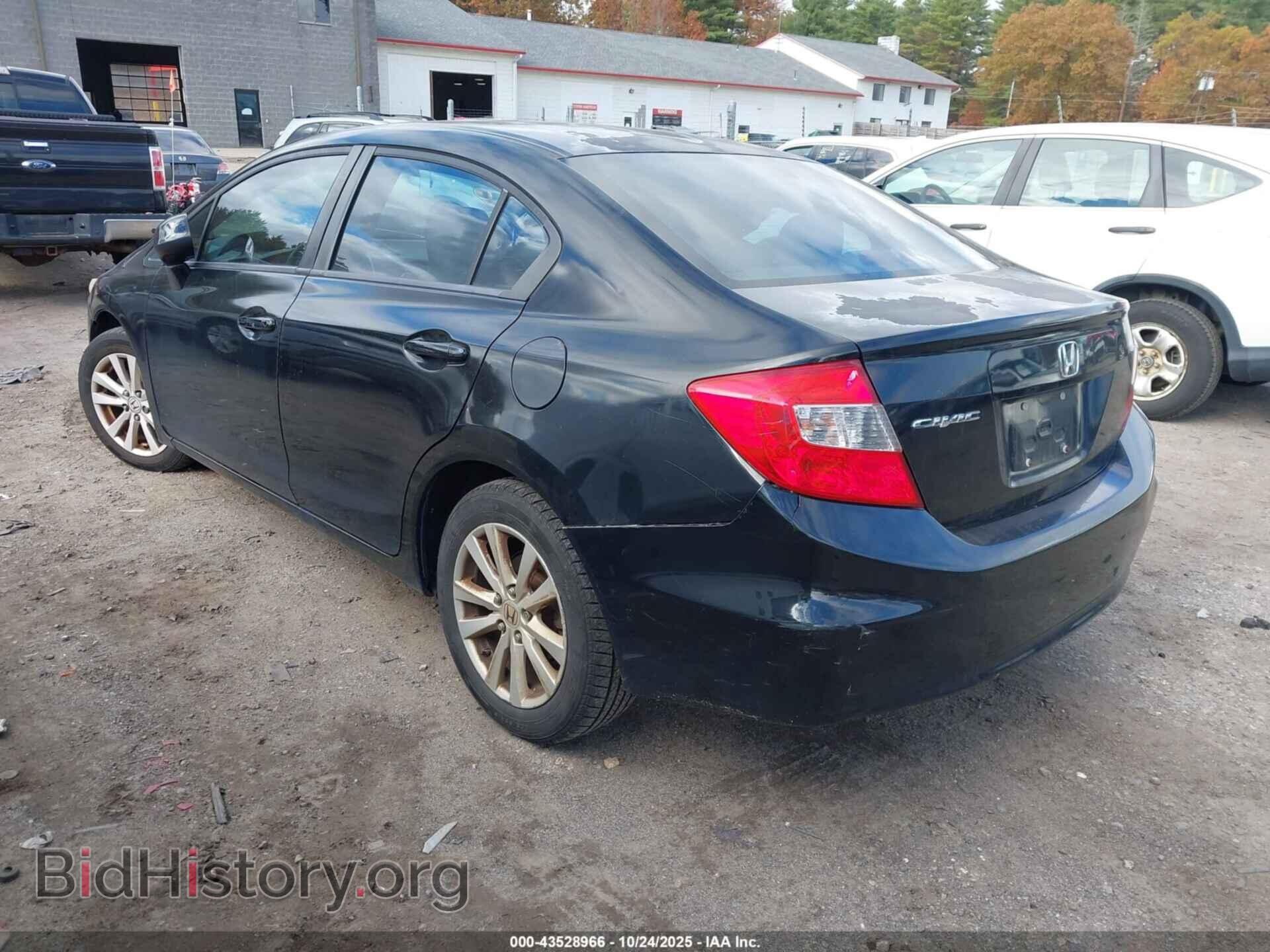 2012 HONDA CIVIC - VIN: 2HGFB2F91CH512776 - Фото 3