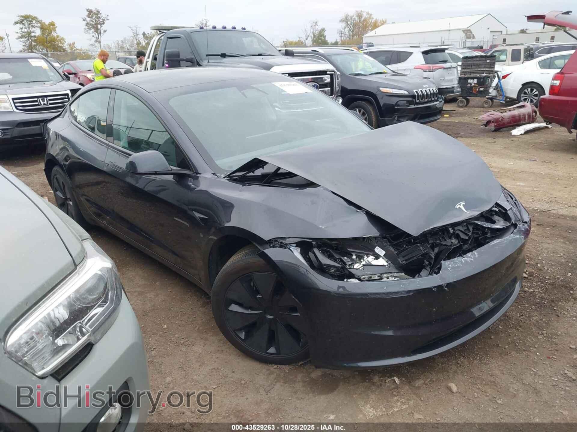 Photo 5YJ3E1EB5RF795124 - TESLA MODEL 3 2024