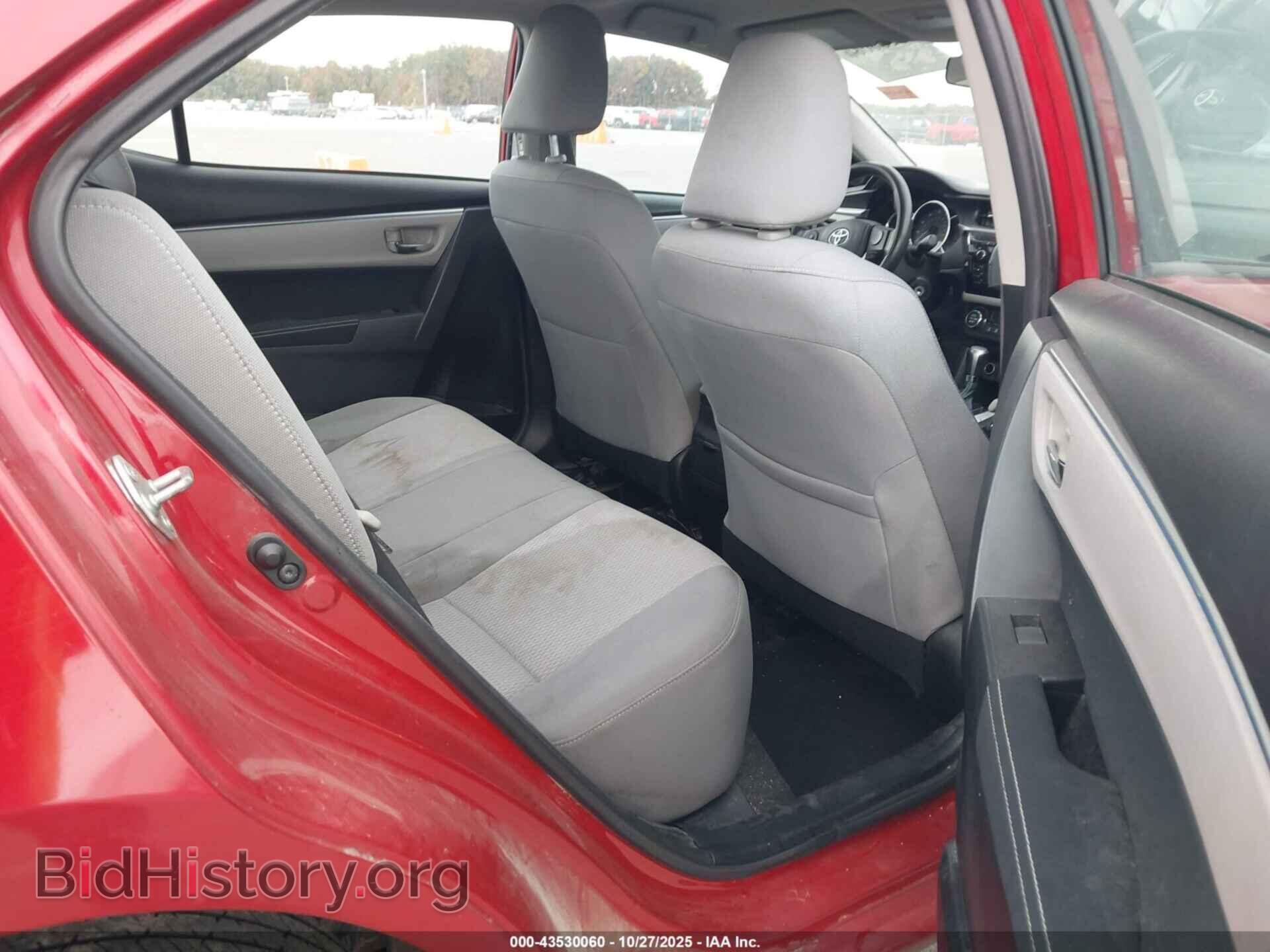 2014 TOYOTA COROLLA - VIN: 5YFBURHEXEP163141 - Фото 8