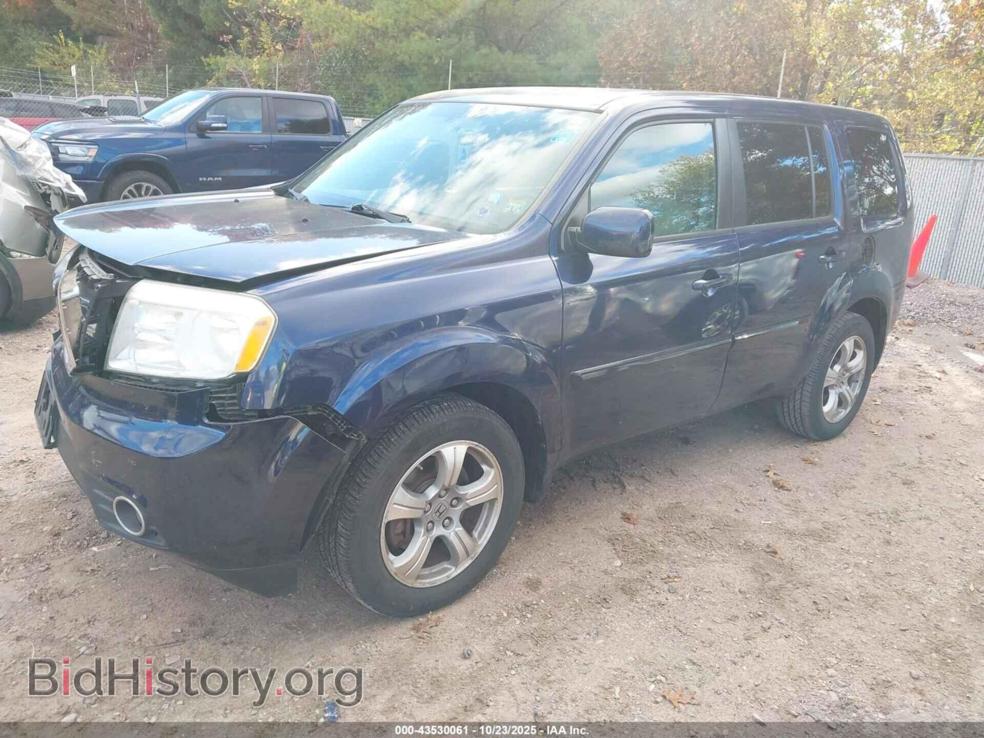 2014 HONDA PILOT - VIN: 5FNYF4H41EB024672 - Фото 2