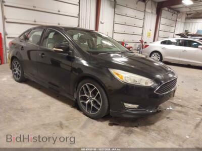 2015 Ford FOCUS SE, black — VIN 1FADP3F25FL254033, IAAI