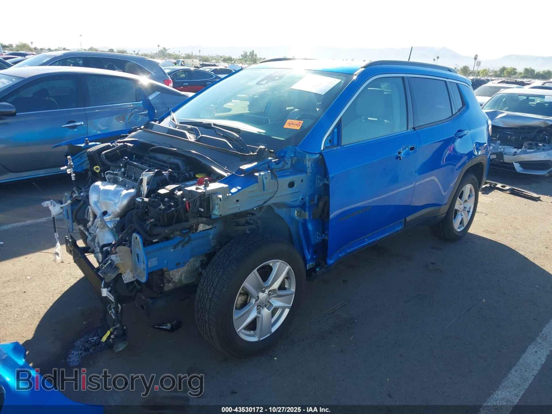 2022 JEEP COMPASS - VIN: 3C4NJDBB1NT215938 - Фото 2