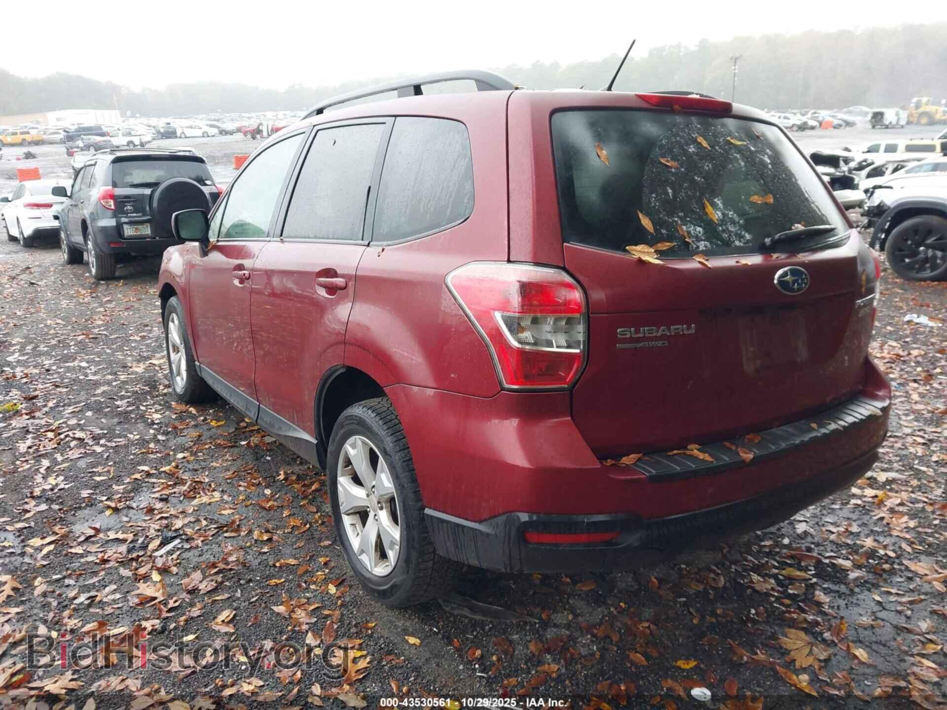 2015 SUBARU FORESTER - VIN: JF2SJAFC8FH498411 - Фото 3