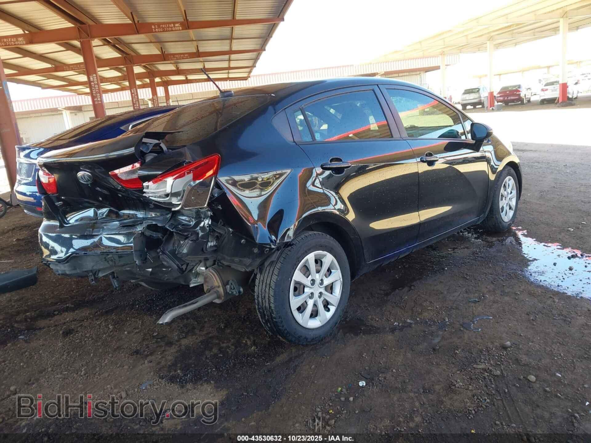 2013 KIA RIO - VIN: KNADM4A37D6293143 - Фото 4