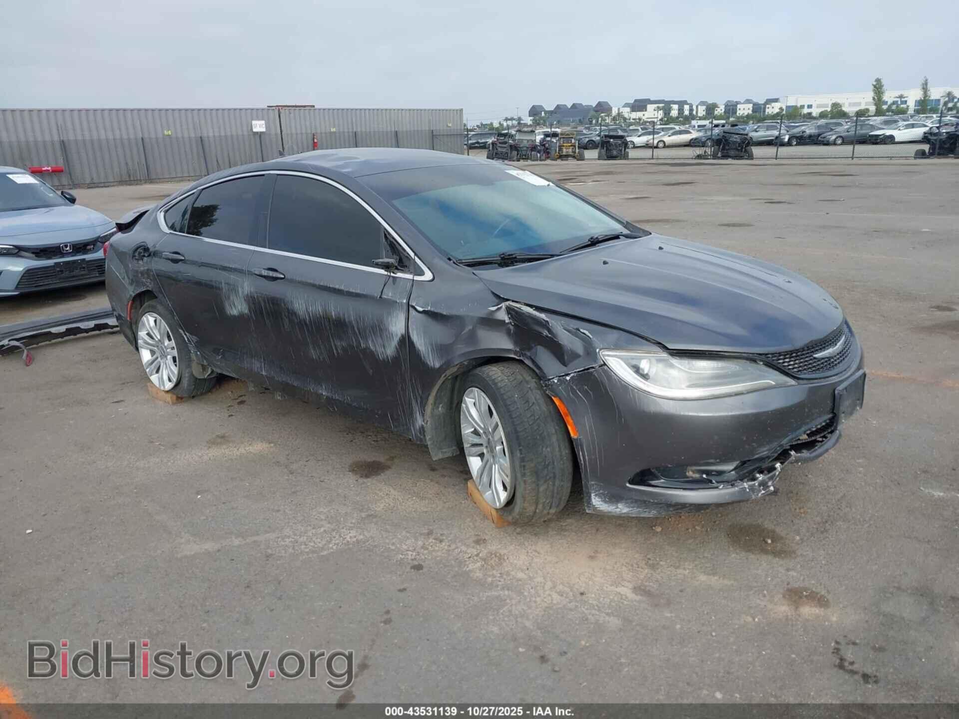 Photo 1C3CCCAB2FN710006 - CHRYSLER 200 2015