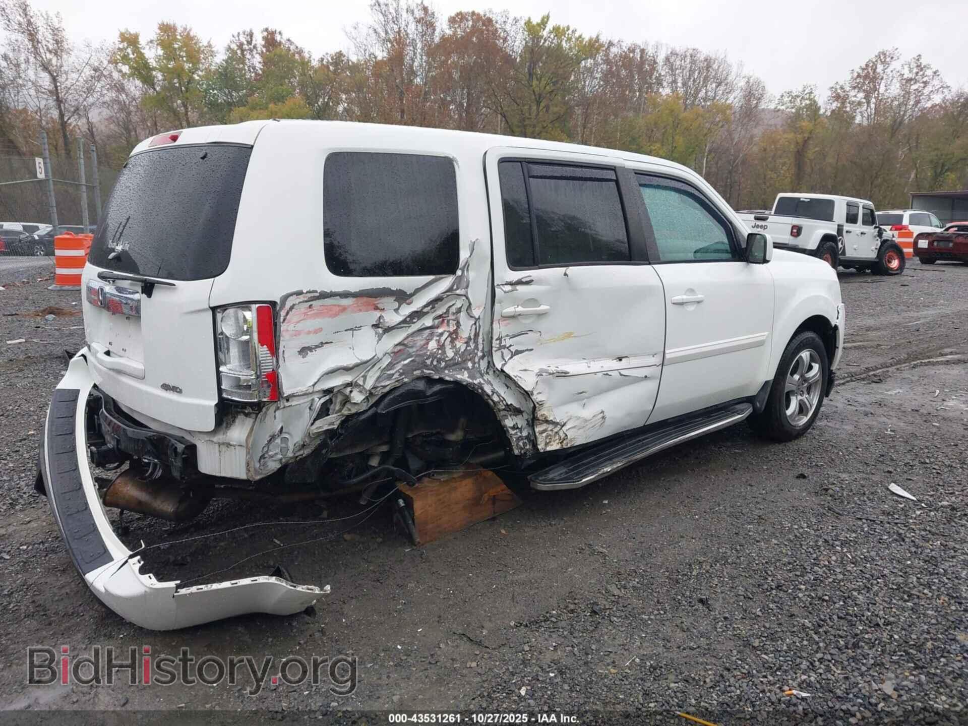 2013 HONDA PILOT - VIN: 5FNYF4H59DB026404 - Фото 4