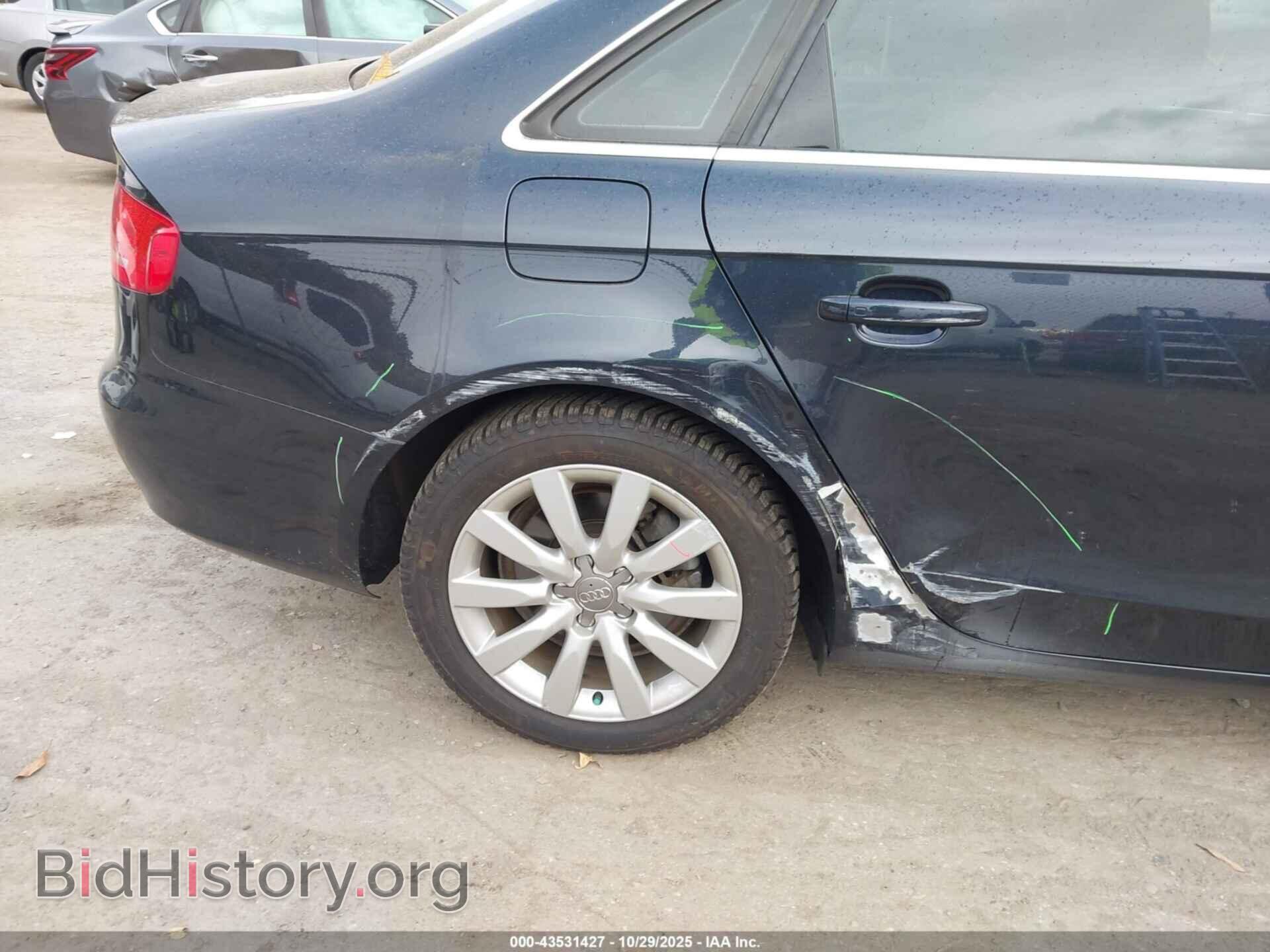2012 AUDI A4 - VIN: WAUBFAFL5CN019565 - Фото 6