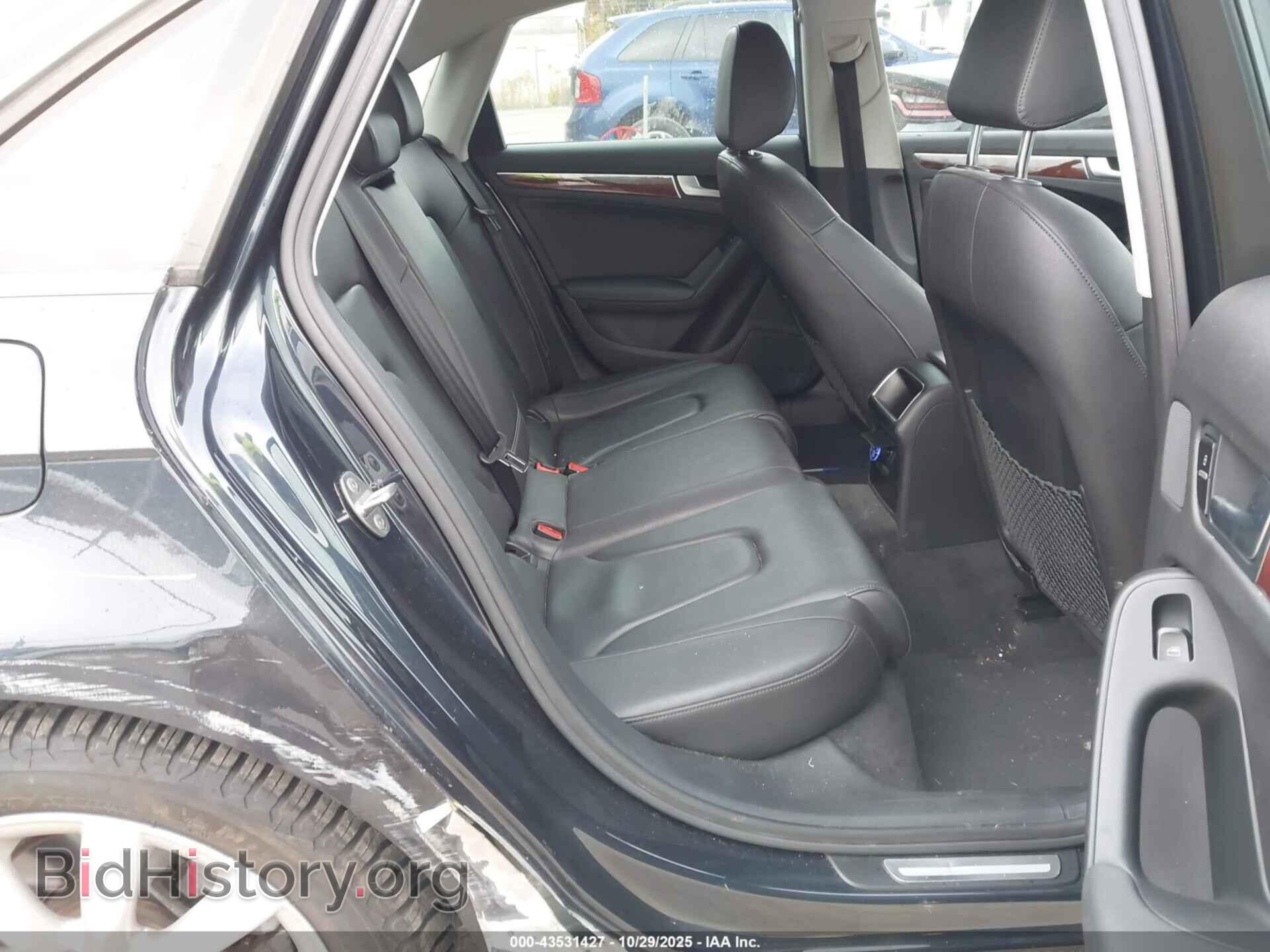 2012 AUDI A4 - VIN: WAUBFAFL5CN019565 - Фото 8