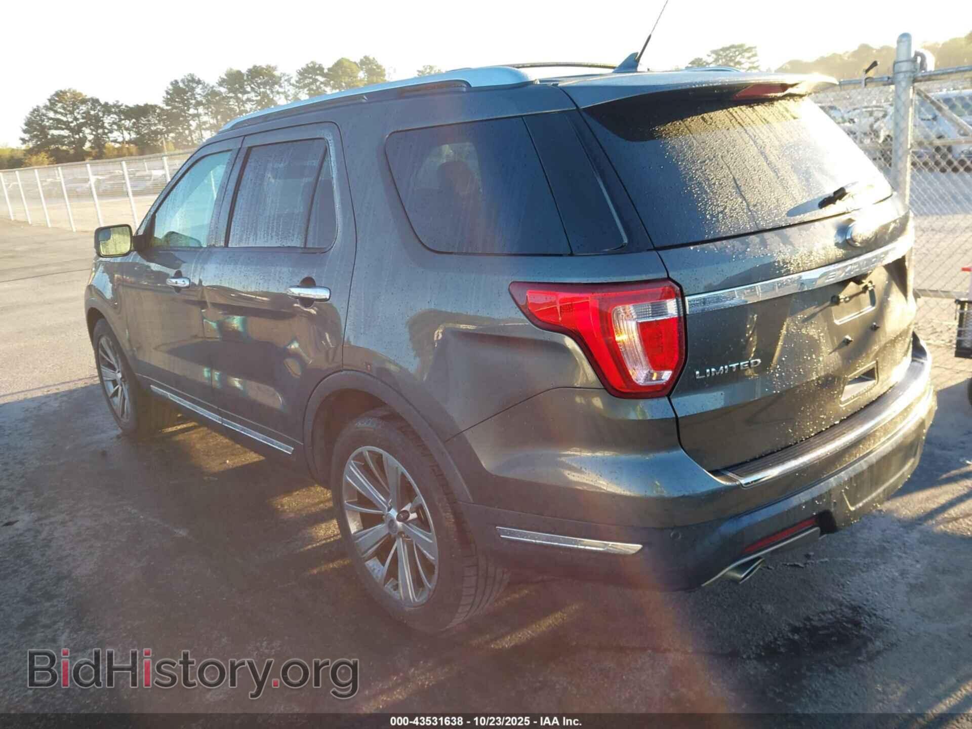 2018 FORD EXPLORER - VIN: 1FM5K7F87JGB62525 - Photo 3
