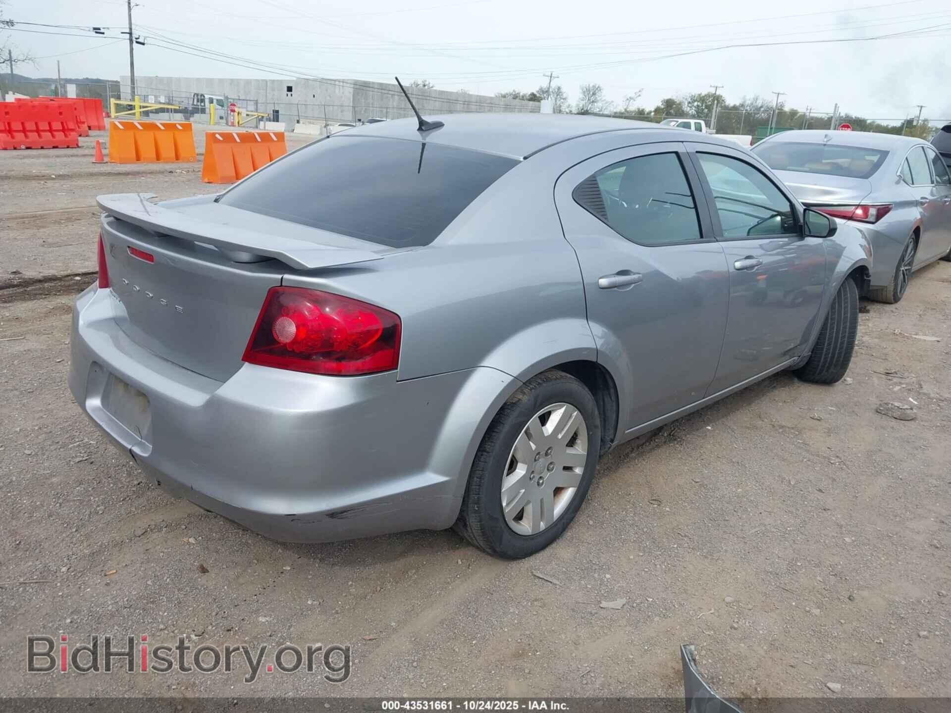 2013 DODGE AVENGER - VIN: 1C3CDZAB9DN755960 - Фото 4