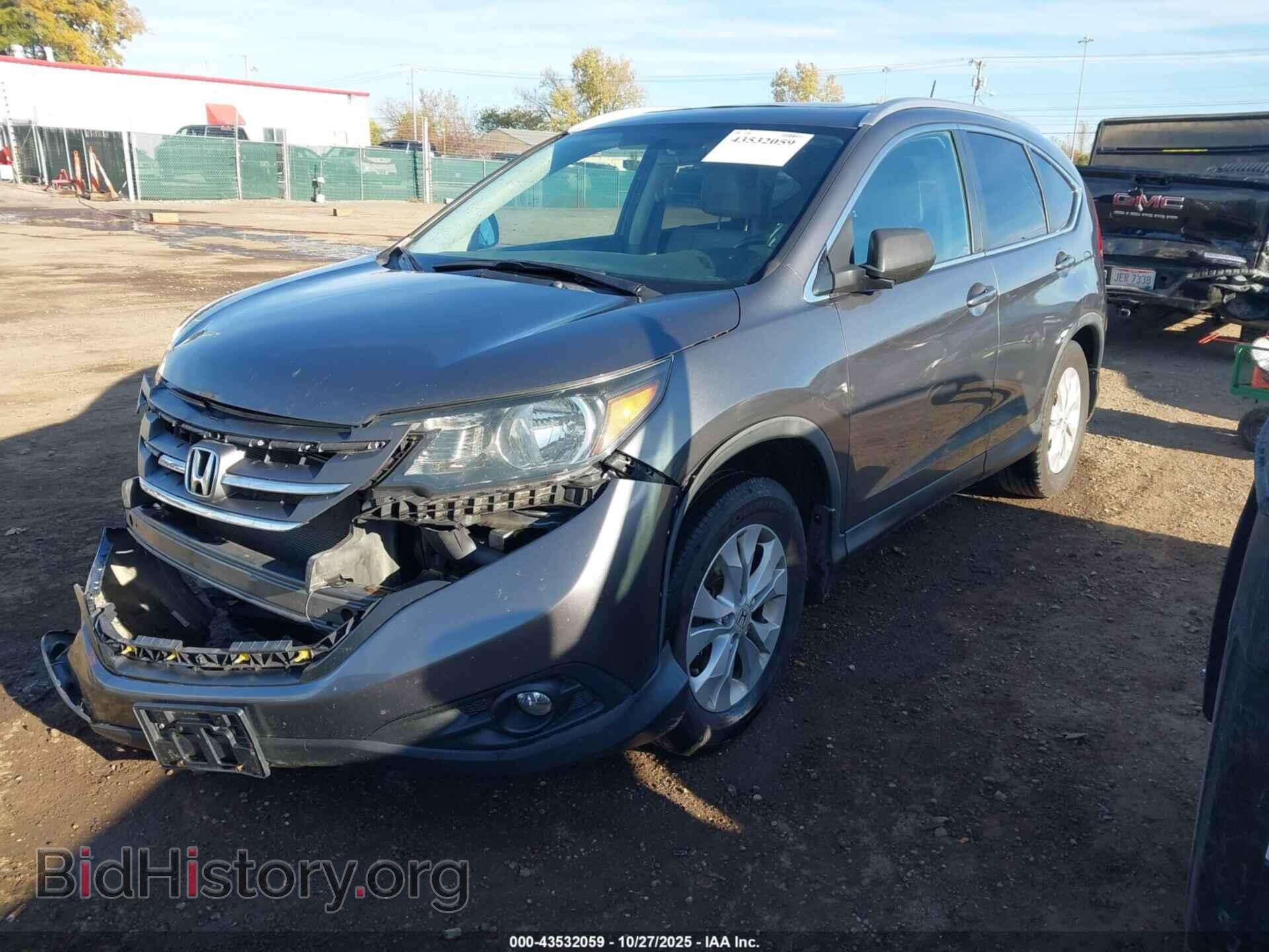 2014 HONDA CR-V - VIN: 2HKRM4H74EH645510 - Фото 2