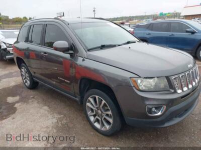 2014 Jeep COMPASS Limited, gray — VIN 1C4NJCCB5ED870389, IAAI