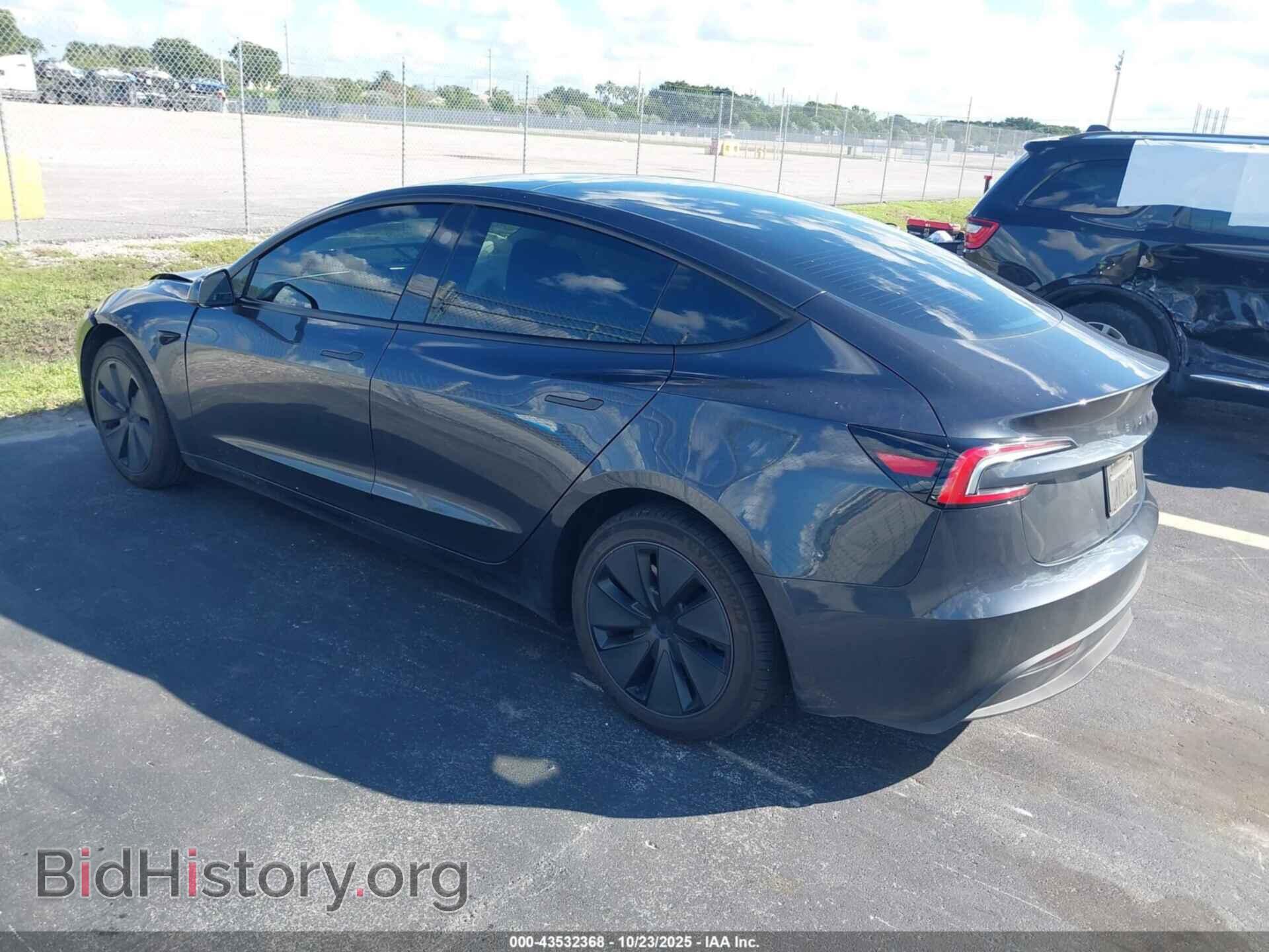 2025 TESLA MODEL 3 - VIN: 5YJ3E1EA1SF020171 - Фото 3