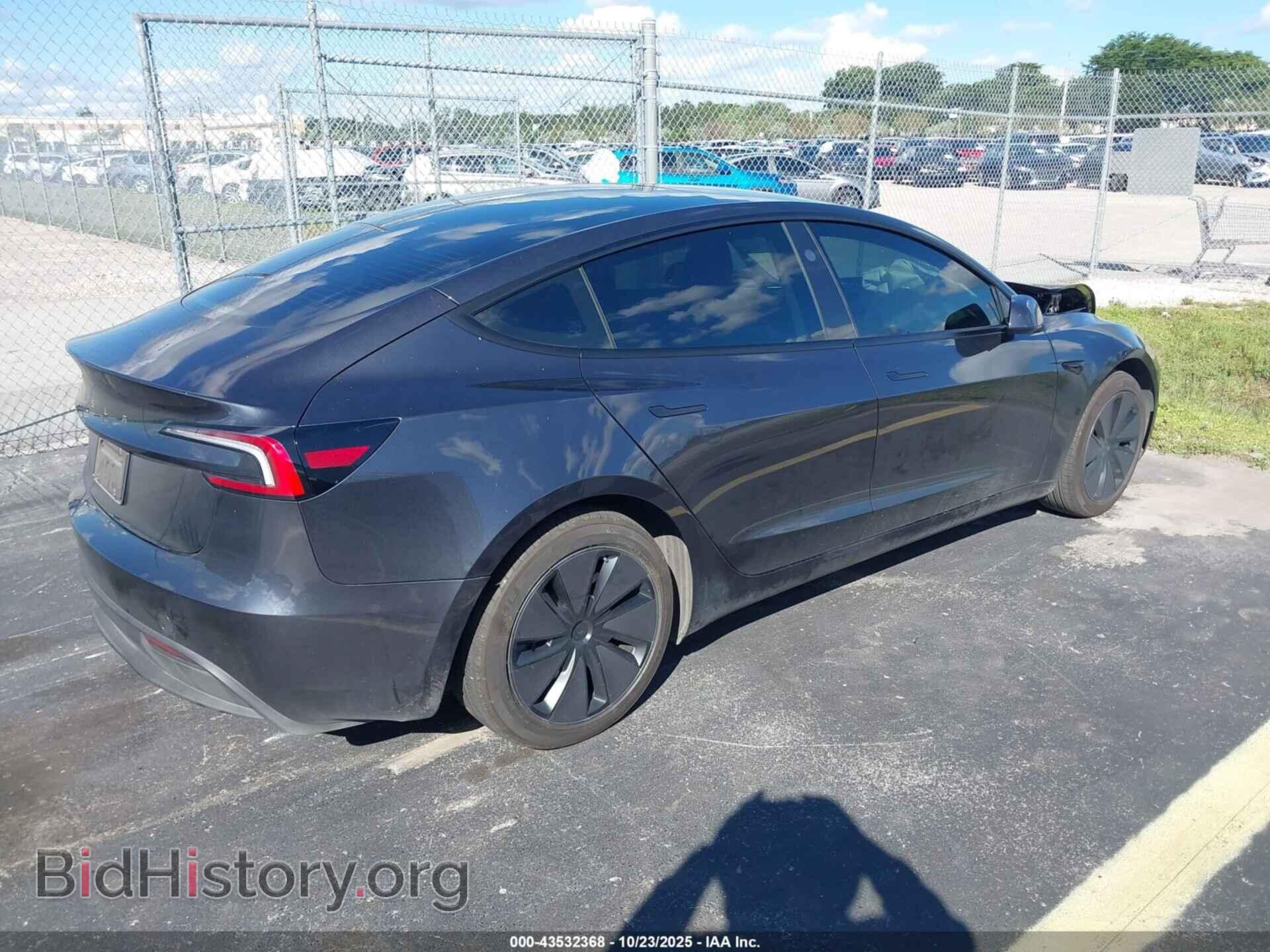2025 TESLA MODEL 3 - VIN: 5YJ3E1EA1SF020171 - Фото 4