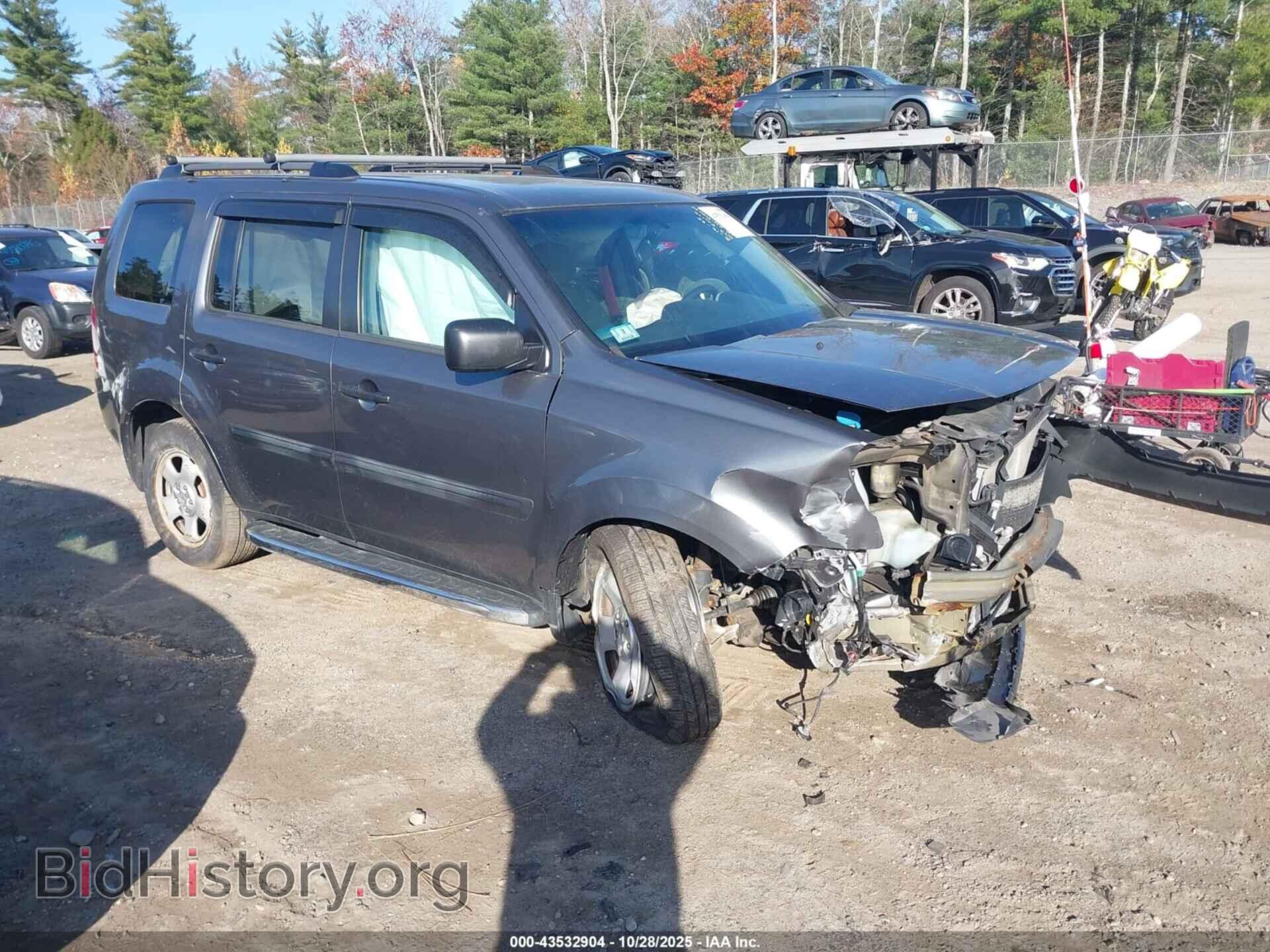 Photo 5FNYF4H23DB069125 - HONDA PILOT 2013