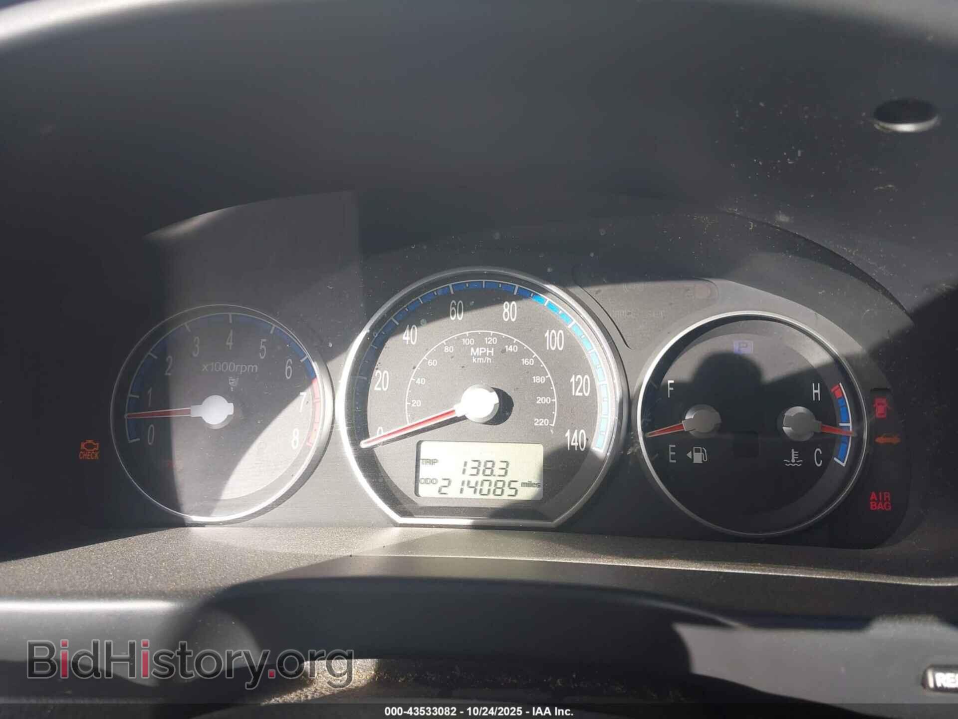 2009 HYUNDAI SANTA FE - VIN: 5NMSH13E29H257124 - Фото 7