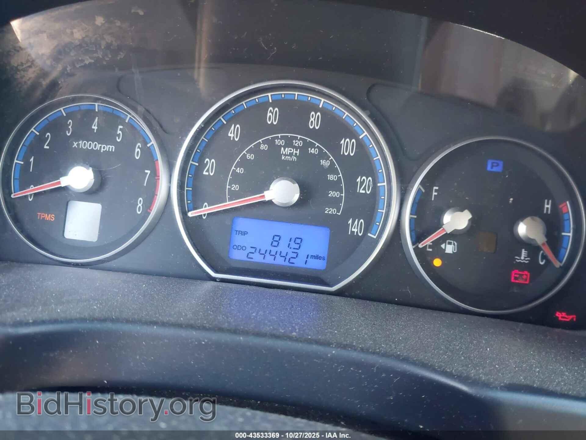 2007 HYUNDAI SANTA FE - VIN: 5NMSH13E07H079727 - Фото 7