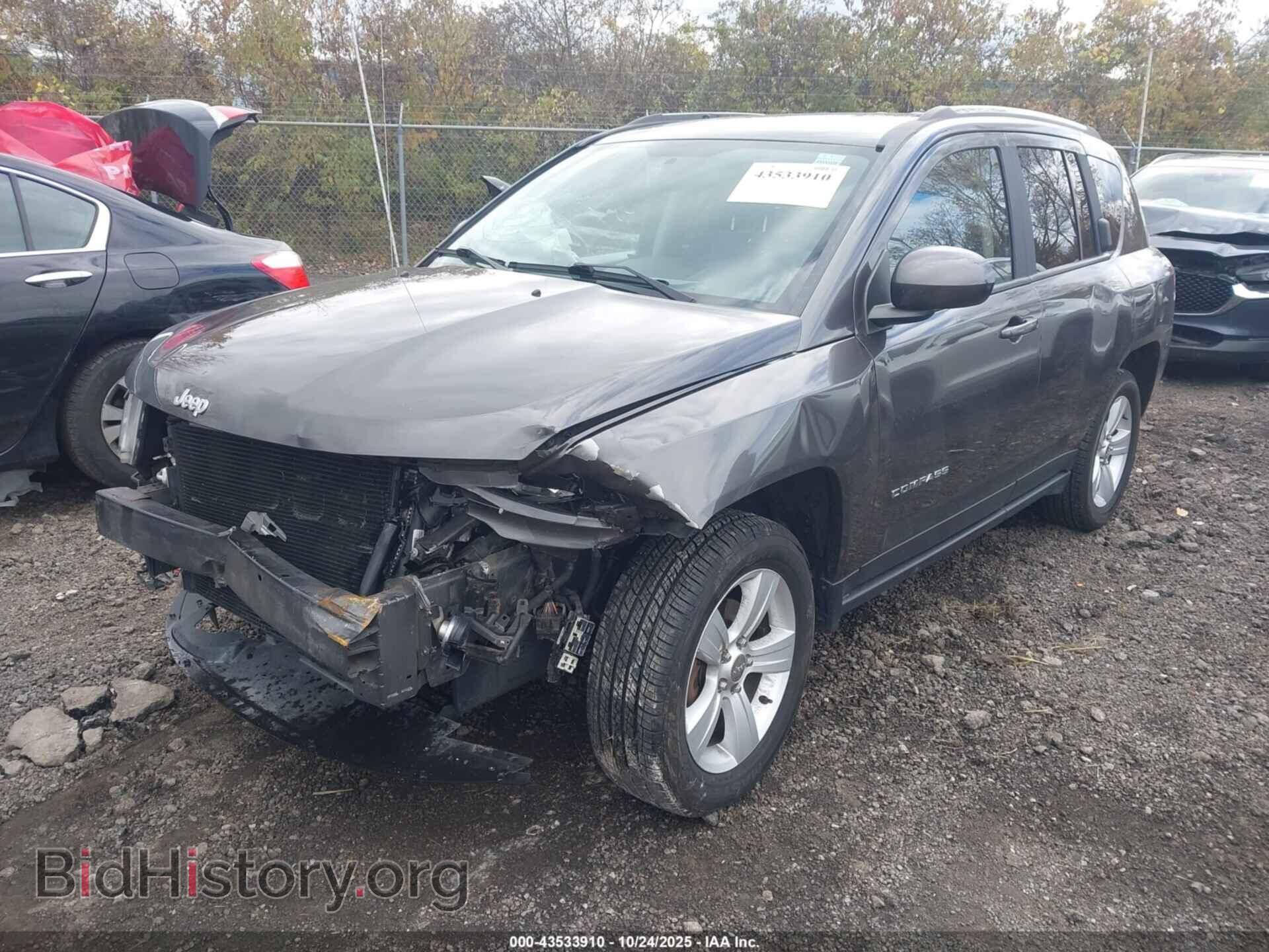 2014 JEEP COMPASS - VIN: 1C4NJDEB3ED885024 - Фото 2