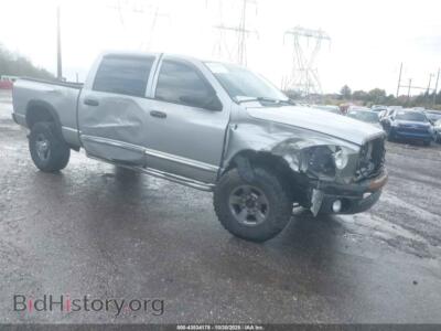 2007 Dodge RAM 1500 Laramie, серебристый — VIN 3D7KS19D67G853660, IAAI