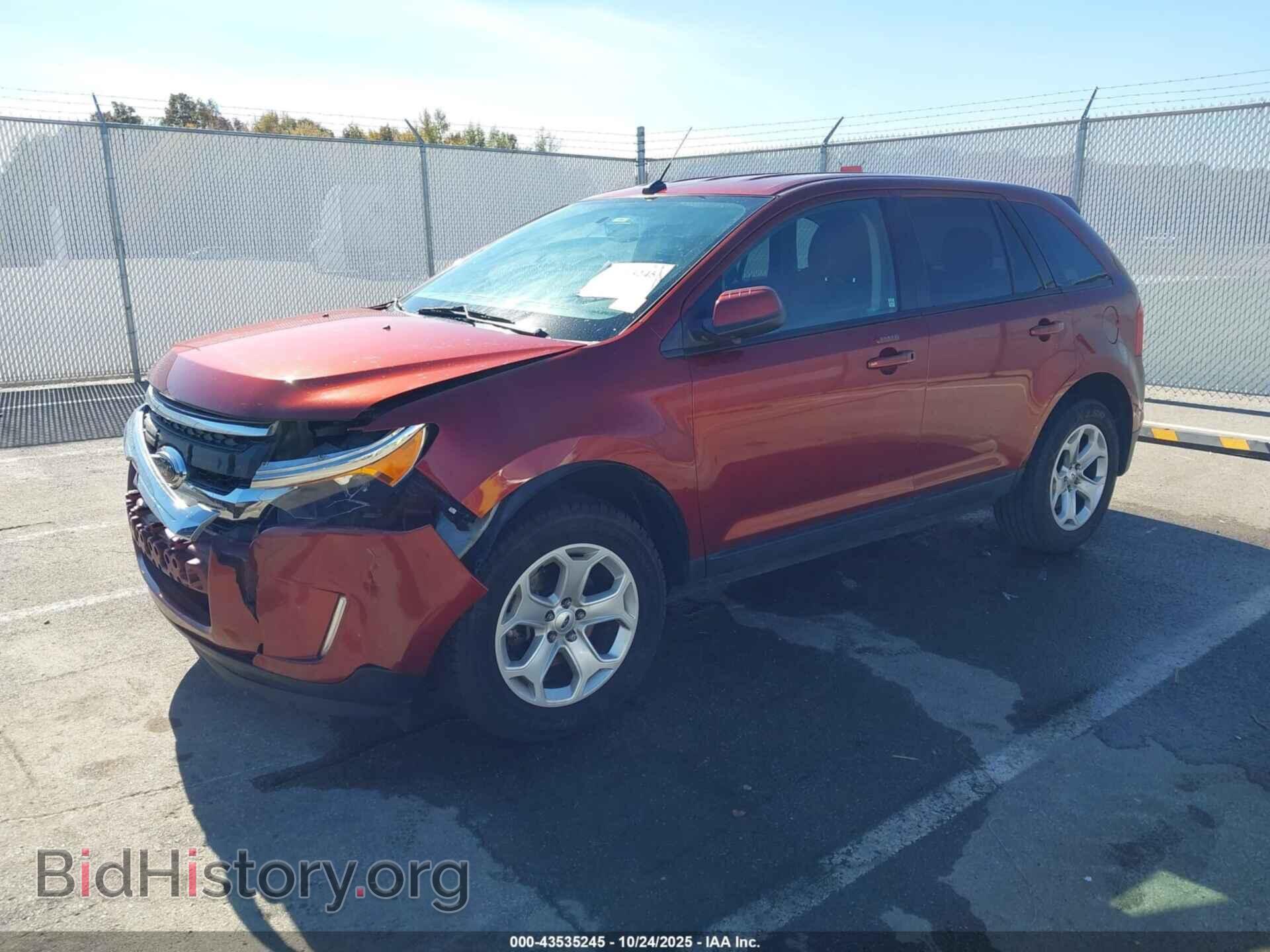 2014 FORD EDGE - VIN: 2FMDK3JC3EBA04552 - Фото 2