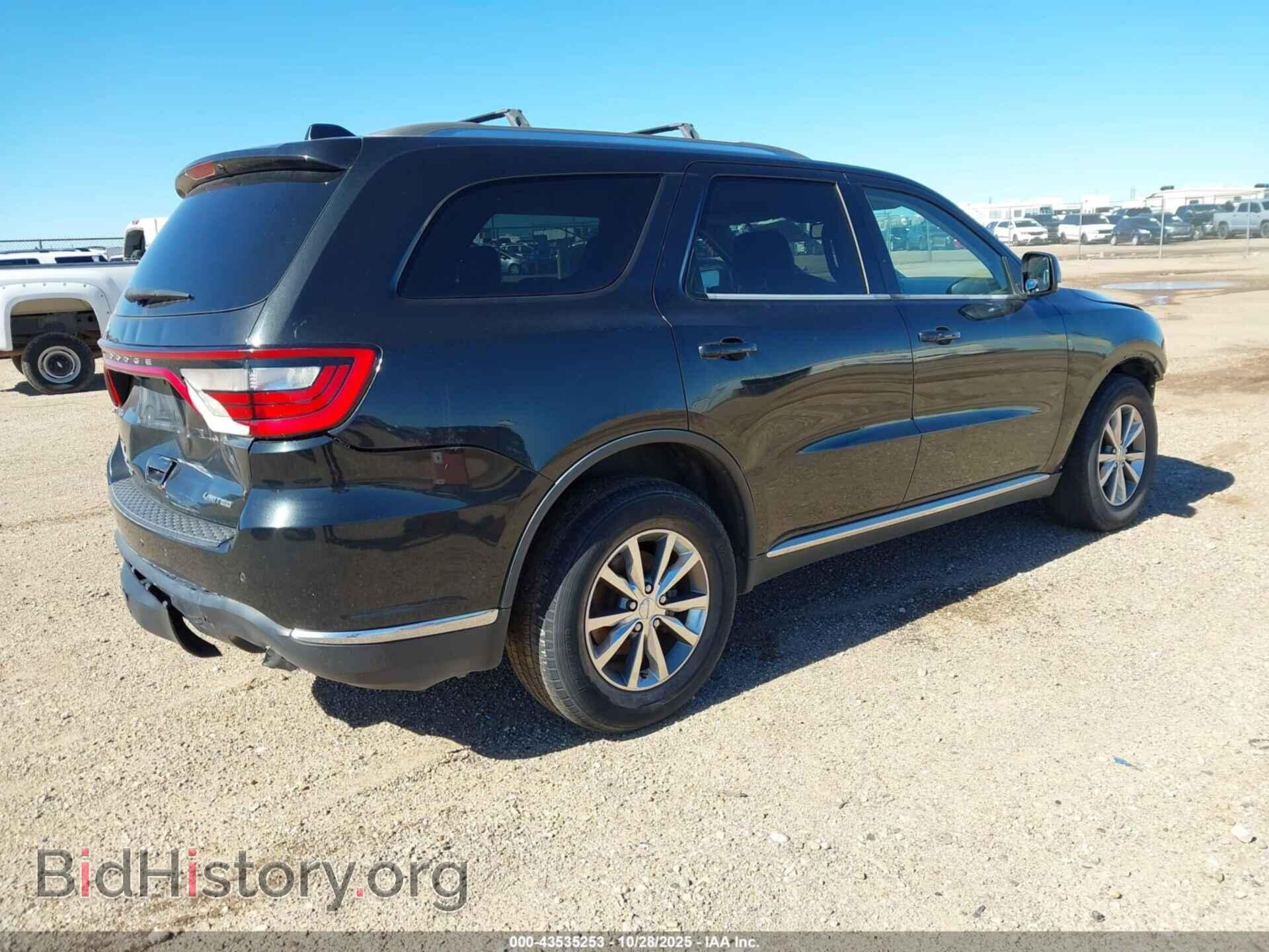 2015 DODGE DURANGO - VIN: 1C4RDJDG1FC709598 - Фото 4
