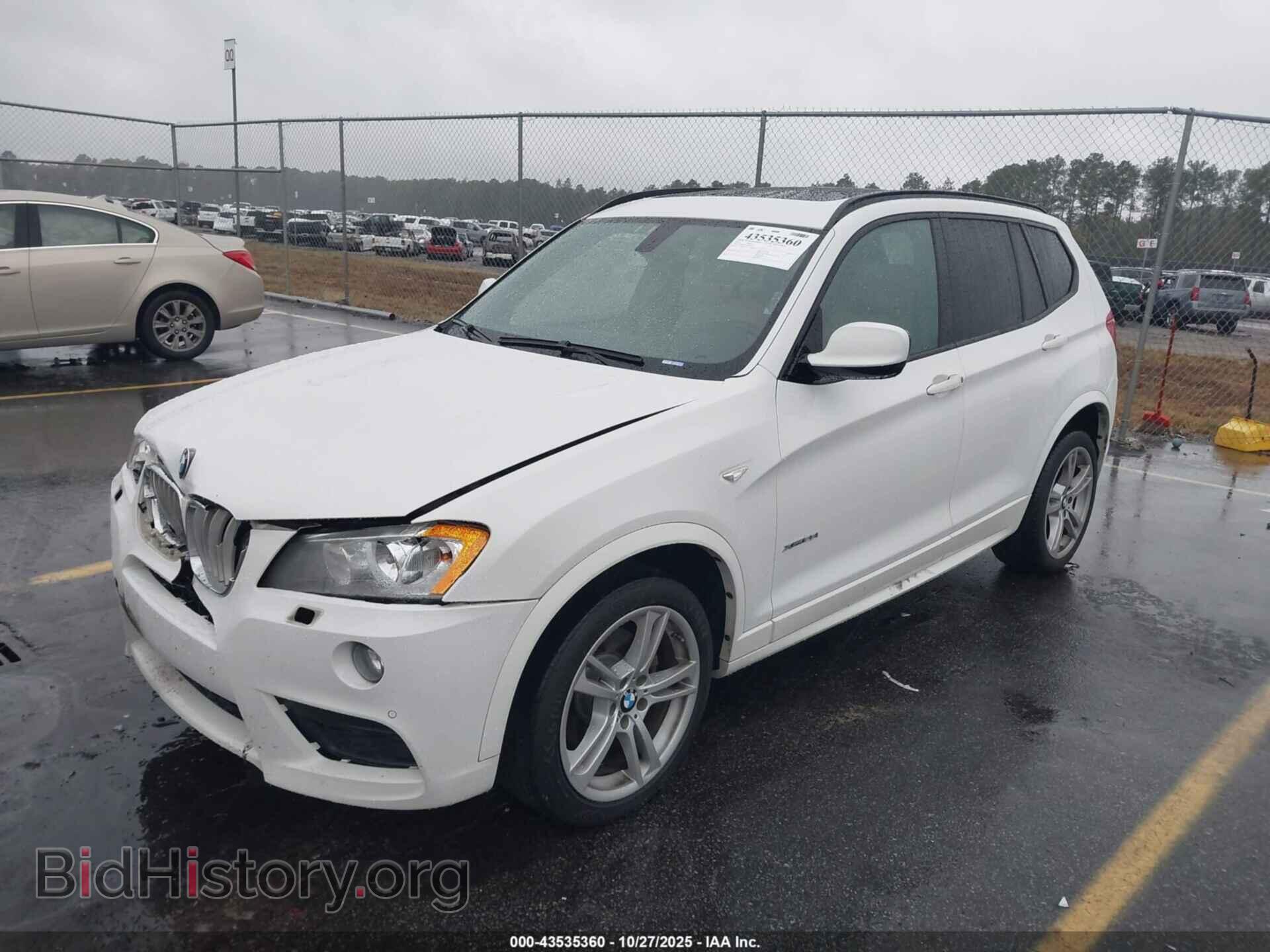 2014 BMW X3 - VIN: 5UXWX9C57E0D23276 - Фото 2