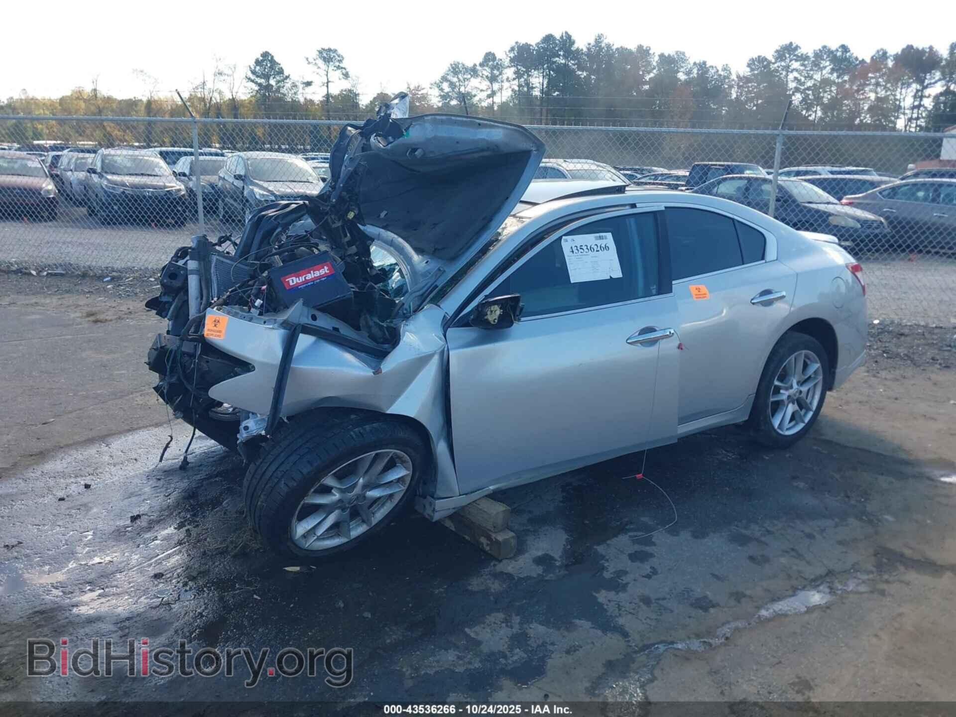 2011 NISSAN MAXIMA - VIN: 1N4AA5APXBC840739 - Фото 2