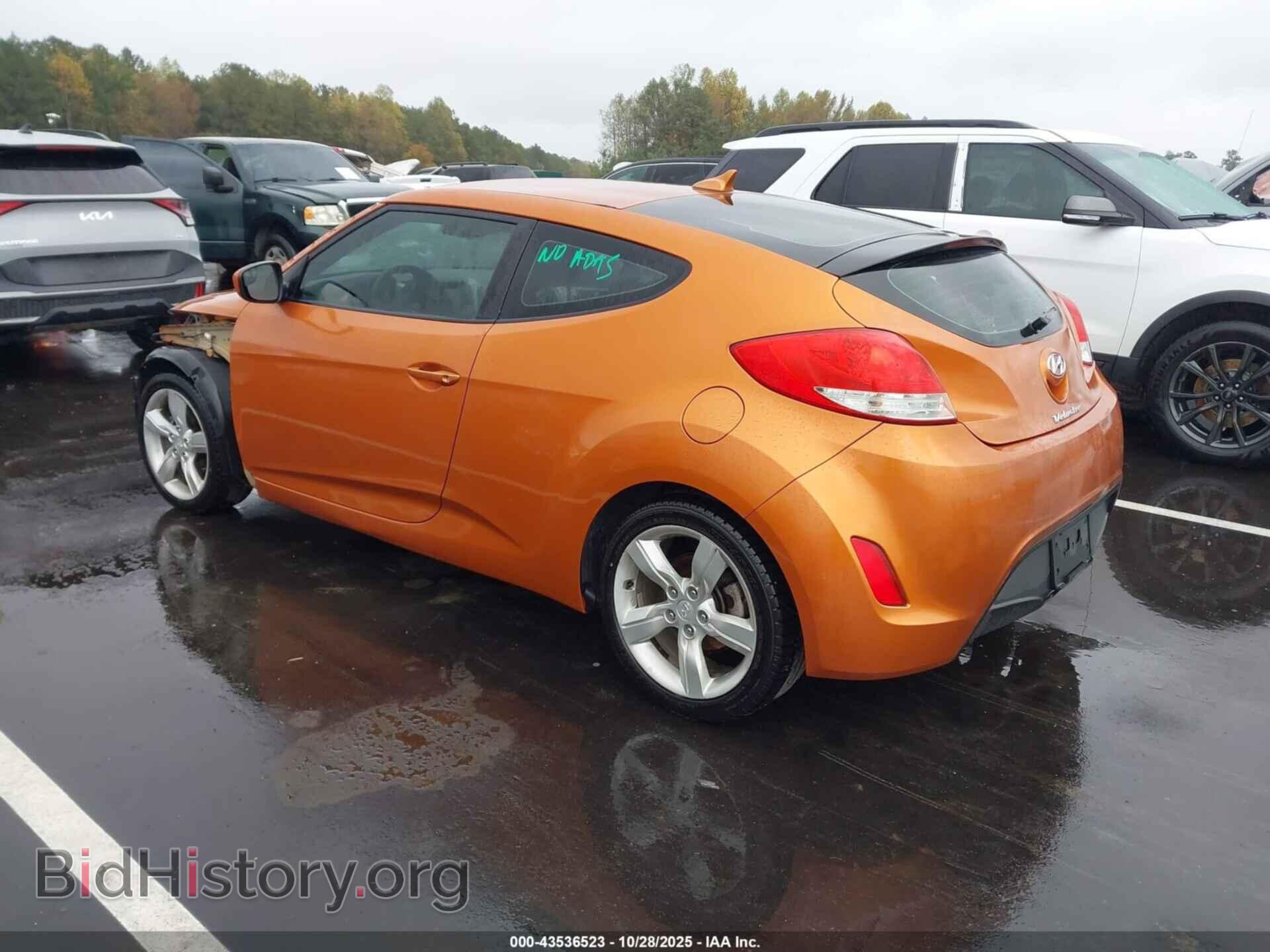 2014 HYUNDAI VELOSTER - VIN: KMHTC6AD1EU183476 - Фото 3