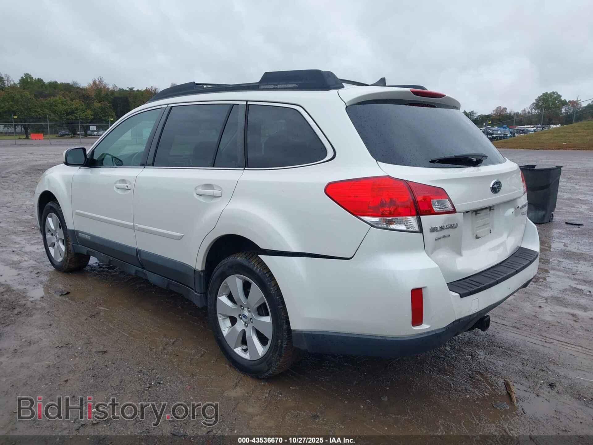 2012 SUBARU OUTBACK - VIN: 4S4BRBKC4C3302469 - Фото 3