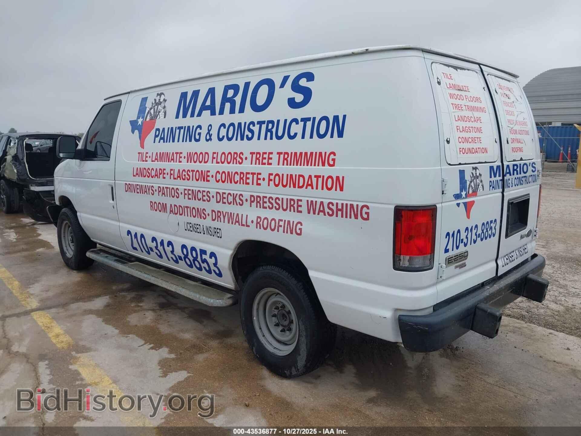 2013 FORD E-250 - VIN: 1FTNE2EW8DDB16691 - Фото 3