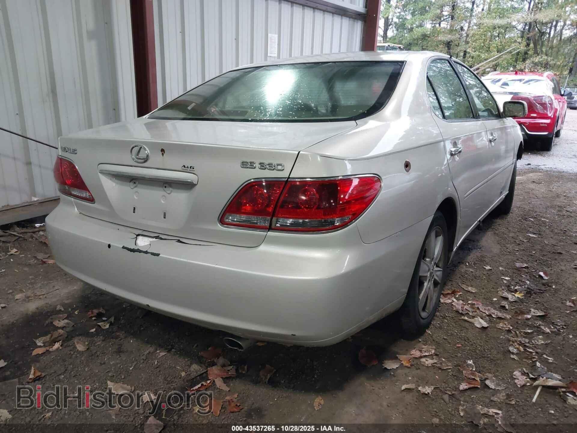 2005 LEXUS ES 330 - VIN: JTHBA30G855128452 - Фото 4
