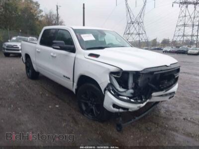 2022 RAM 1500 Big Horn 4X4 5'7 Box, white — VIN 1C6SRFFM1NN314155, IAAI