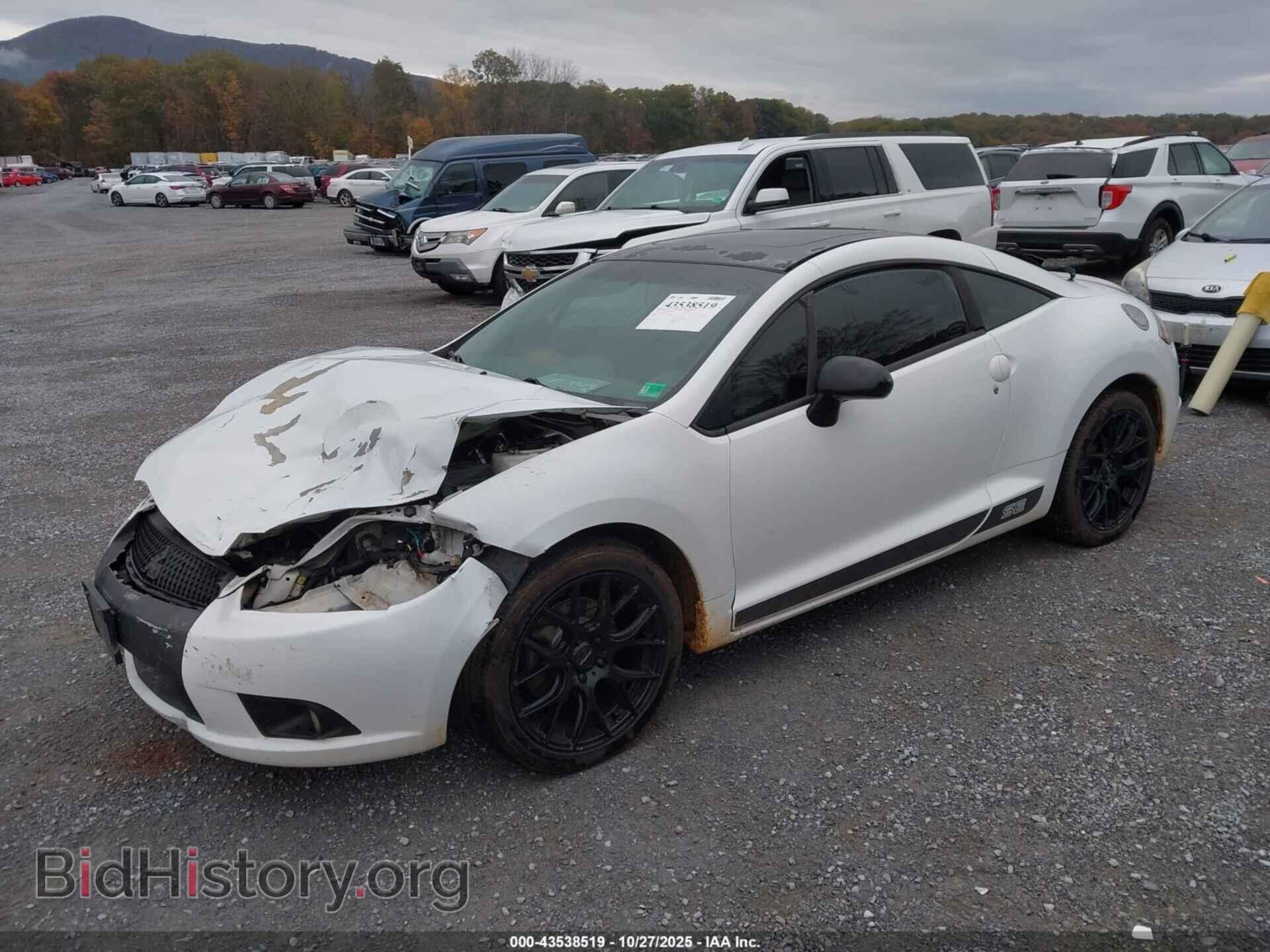 2012 MITSUBISHI ECLIPSE - VIN: 4A31K5DF7CE008336 - Фото 2