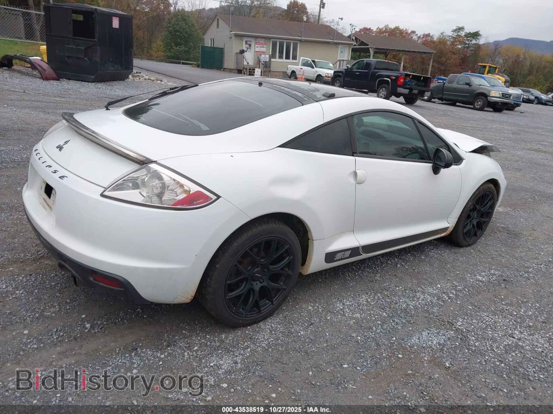 2012 MITSUBISHI ECLIPSE - VIN: 4A31K5DF7CE008336 - Фото 4