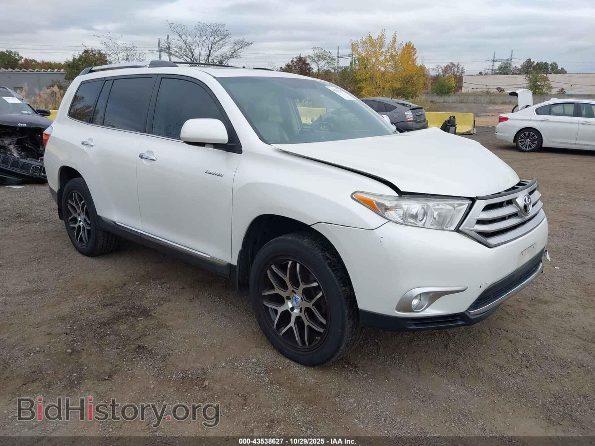 Photo 5TDDK3EH6CS161403 - TOYOTA HIGHLANDER 2012