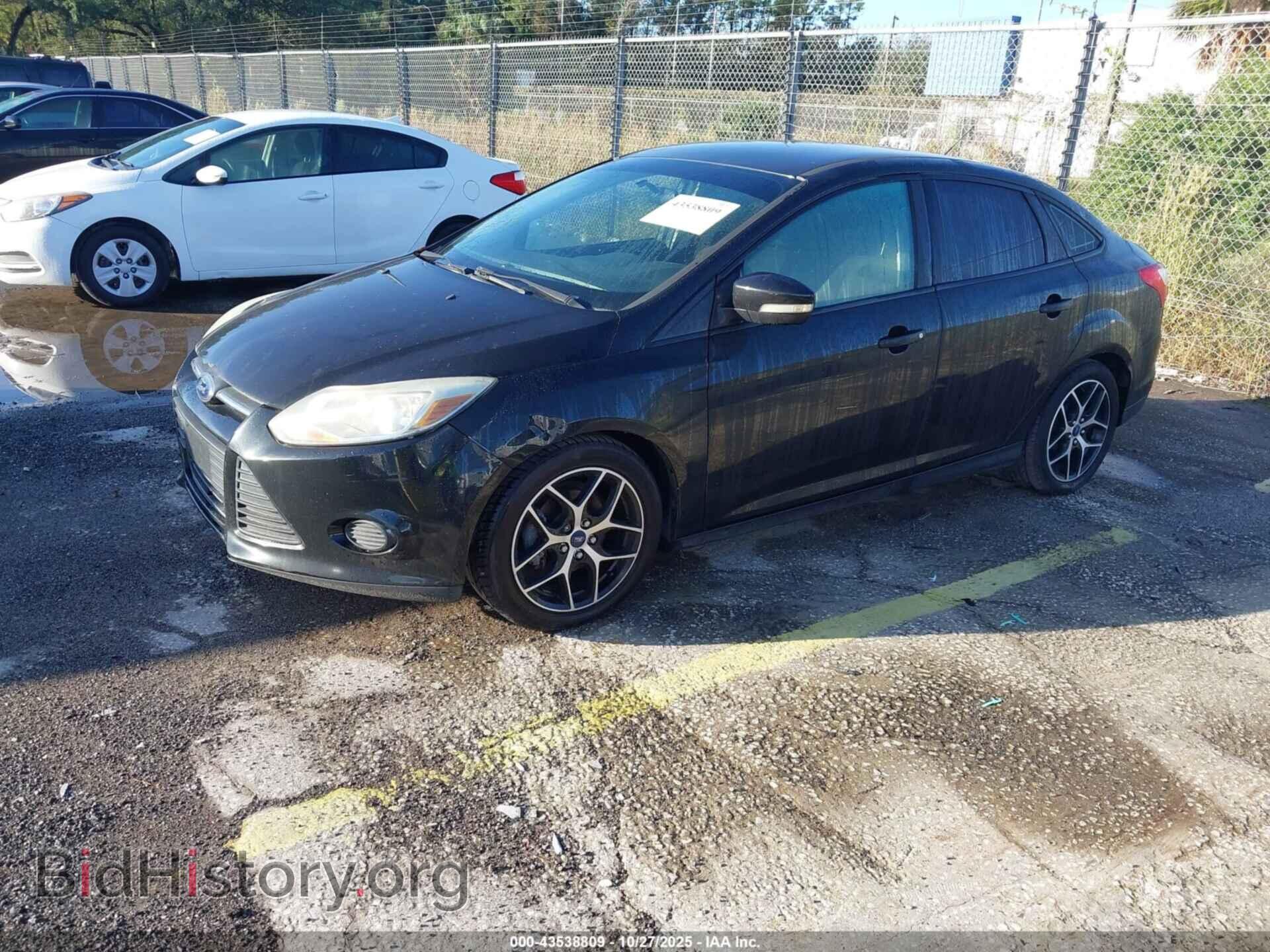 2014 FORD FOCUS - VIN: 1FADP3F25EL443568 - Фото 2