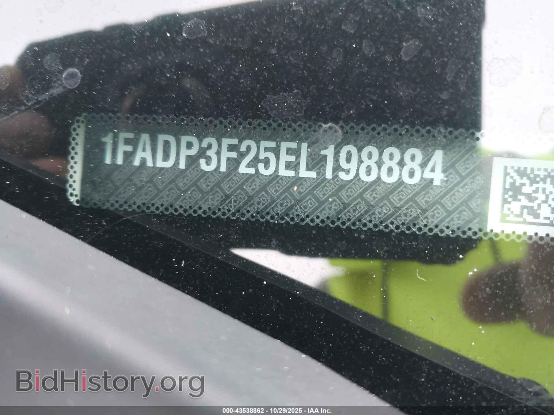 2014 FORD FOCUS - VIN: 1FADP3F25EL198884 - Фото 9