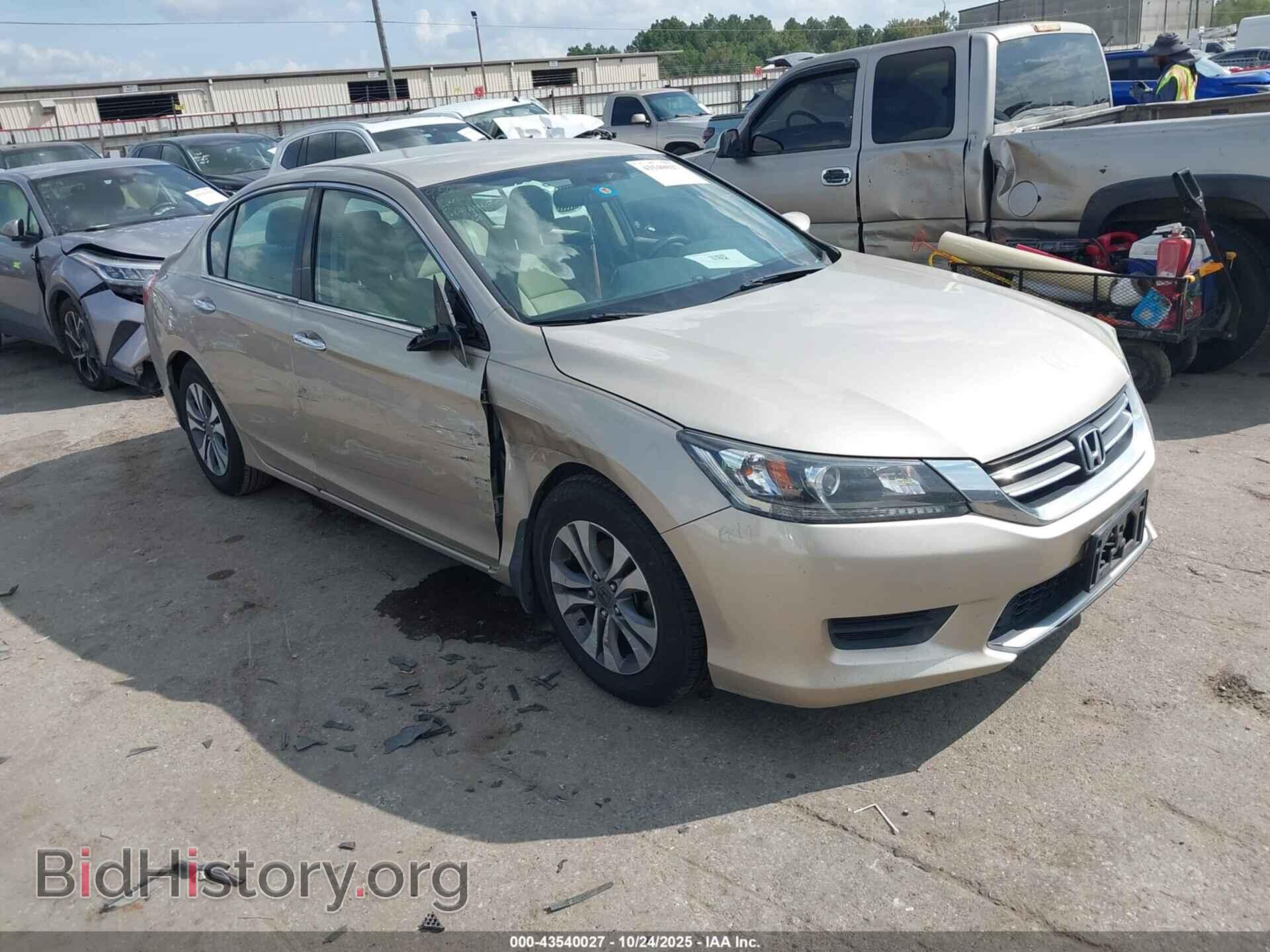 Photo 1HGCR2F35EA292165 - HONDA ACCORD 2014