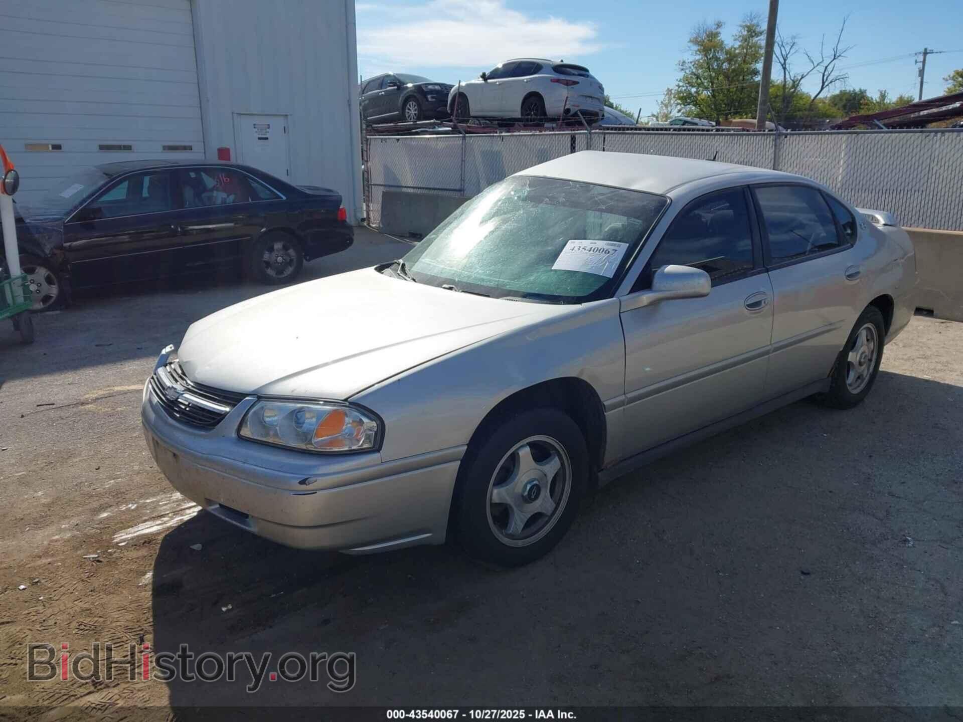 2005 CHEVROLET IMPALA - VIN: 2G1WF55E259213788 - Фото 2