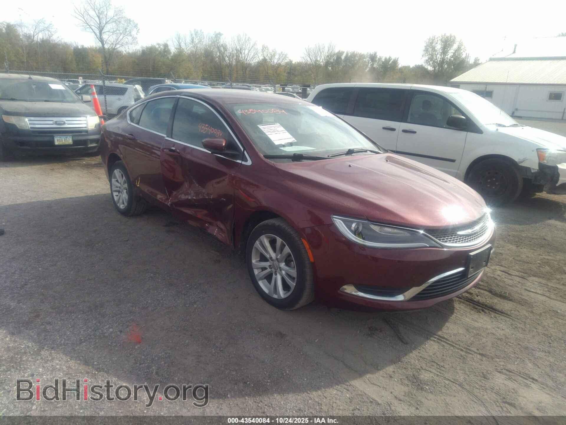 Photo 1C3CCCAB7FN652149 - CHRYSLER 200 2015
