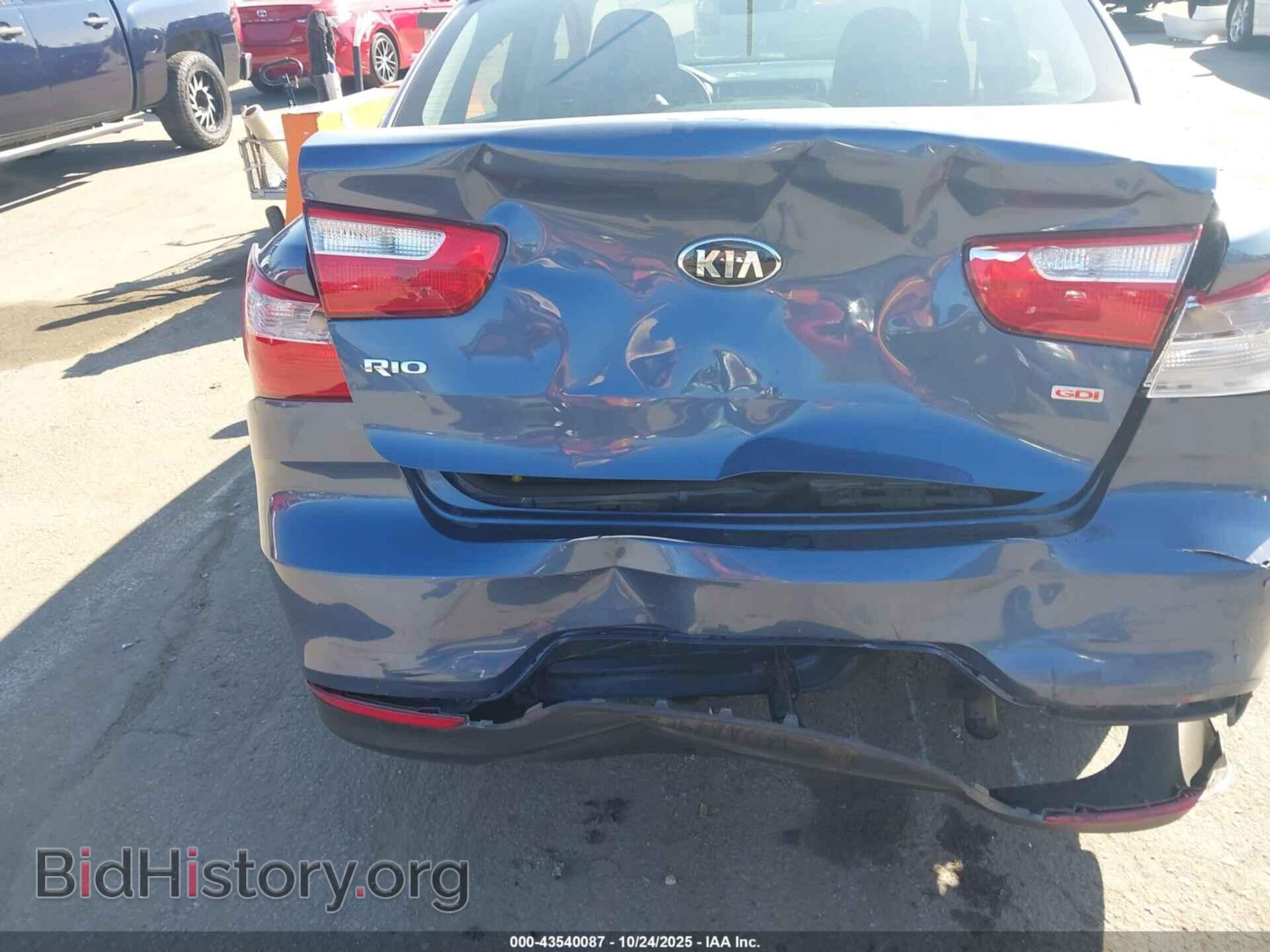 2016 KIA RIO - VIN: KNADM4A38G6638412 - Фото 6