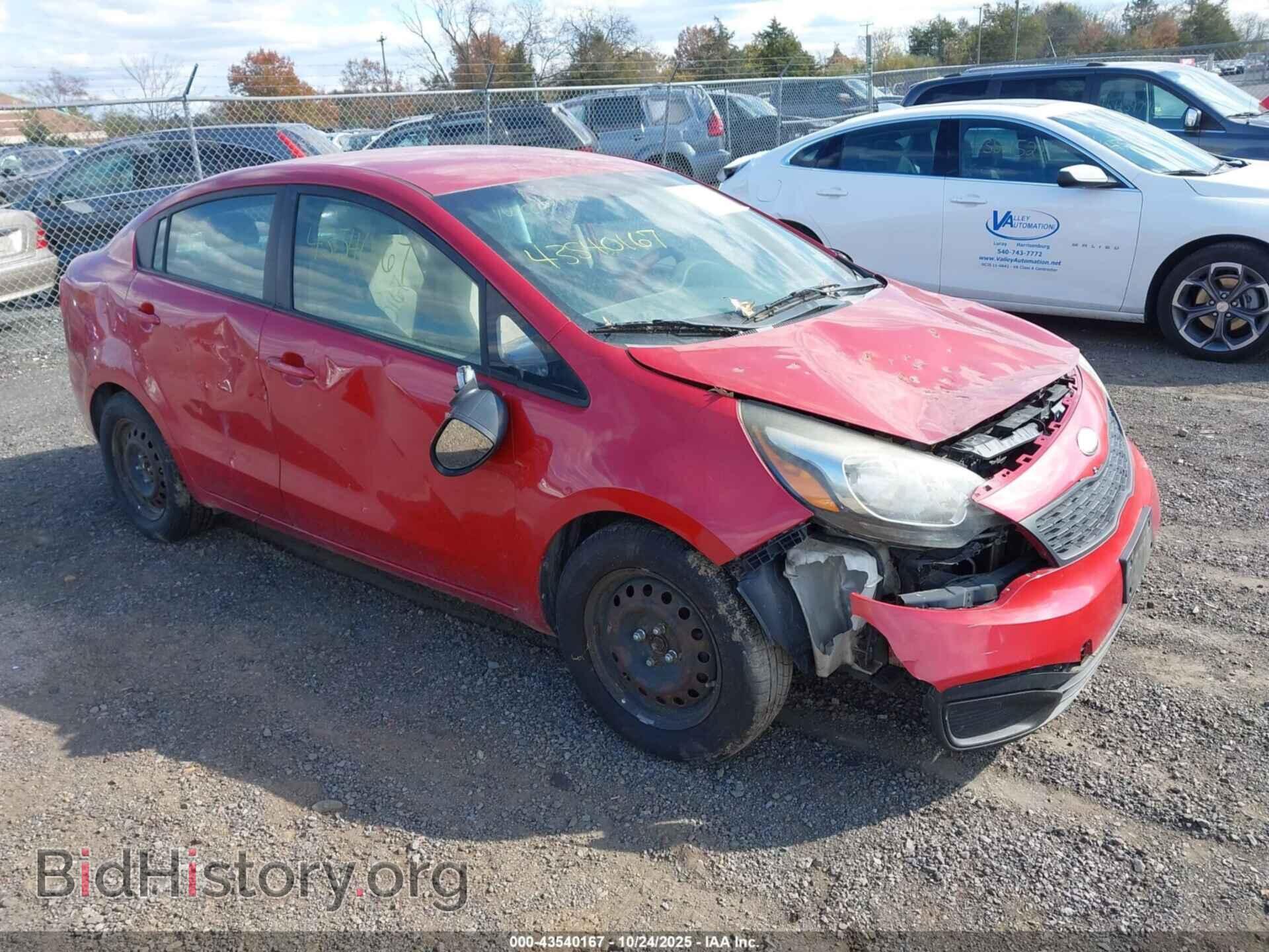 Фотография KNADM4A34D6232798 - KIA RIO 2013