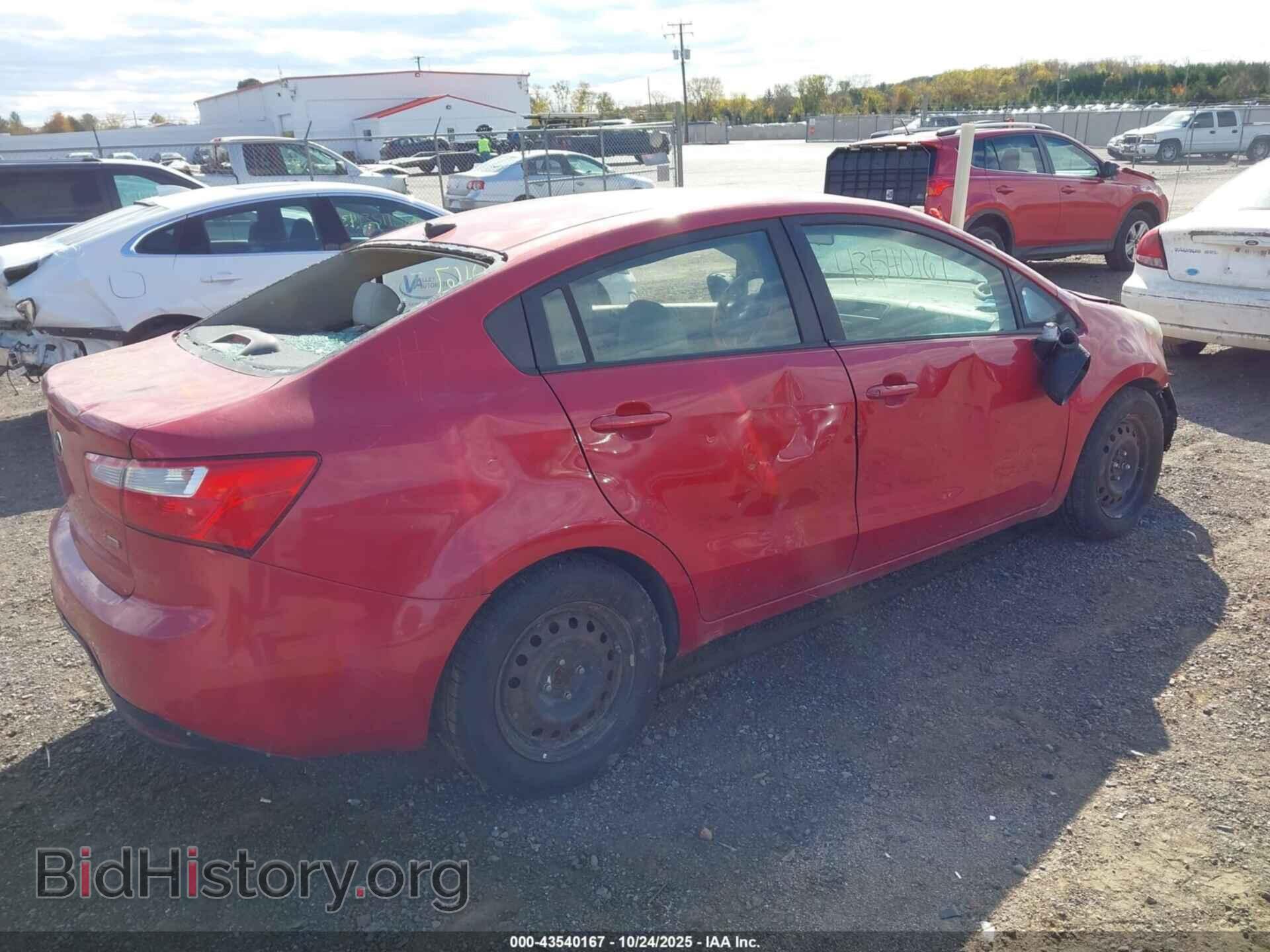 2013 KIA RIO - VIN: KNADM4A34D6232798 - Фото 4