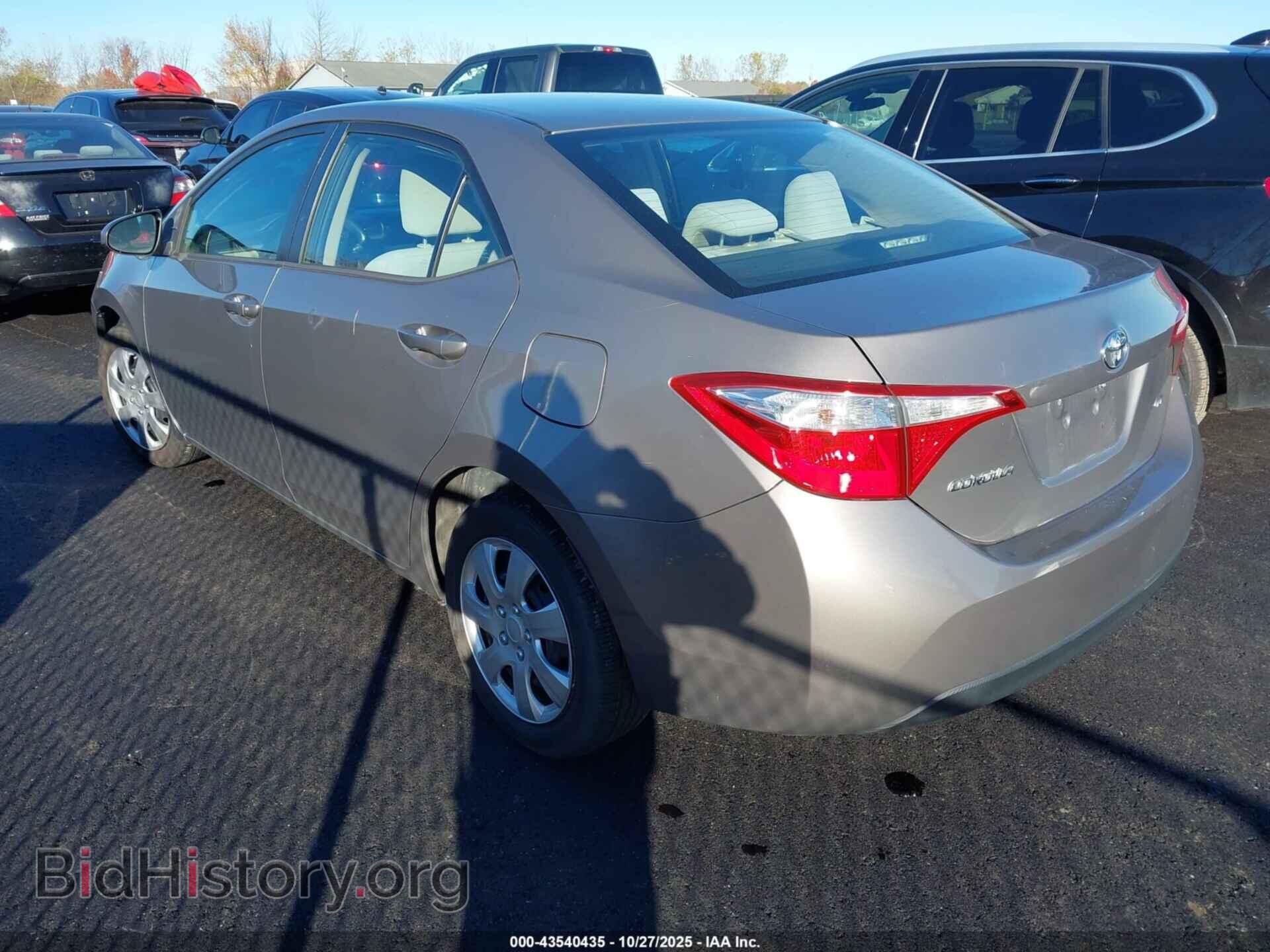 2014 TOYOTA COROLLA - VIN: 2T1BURHE7EC005324 - Фото 3