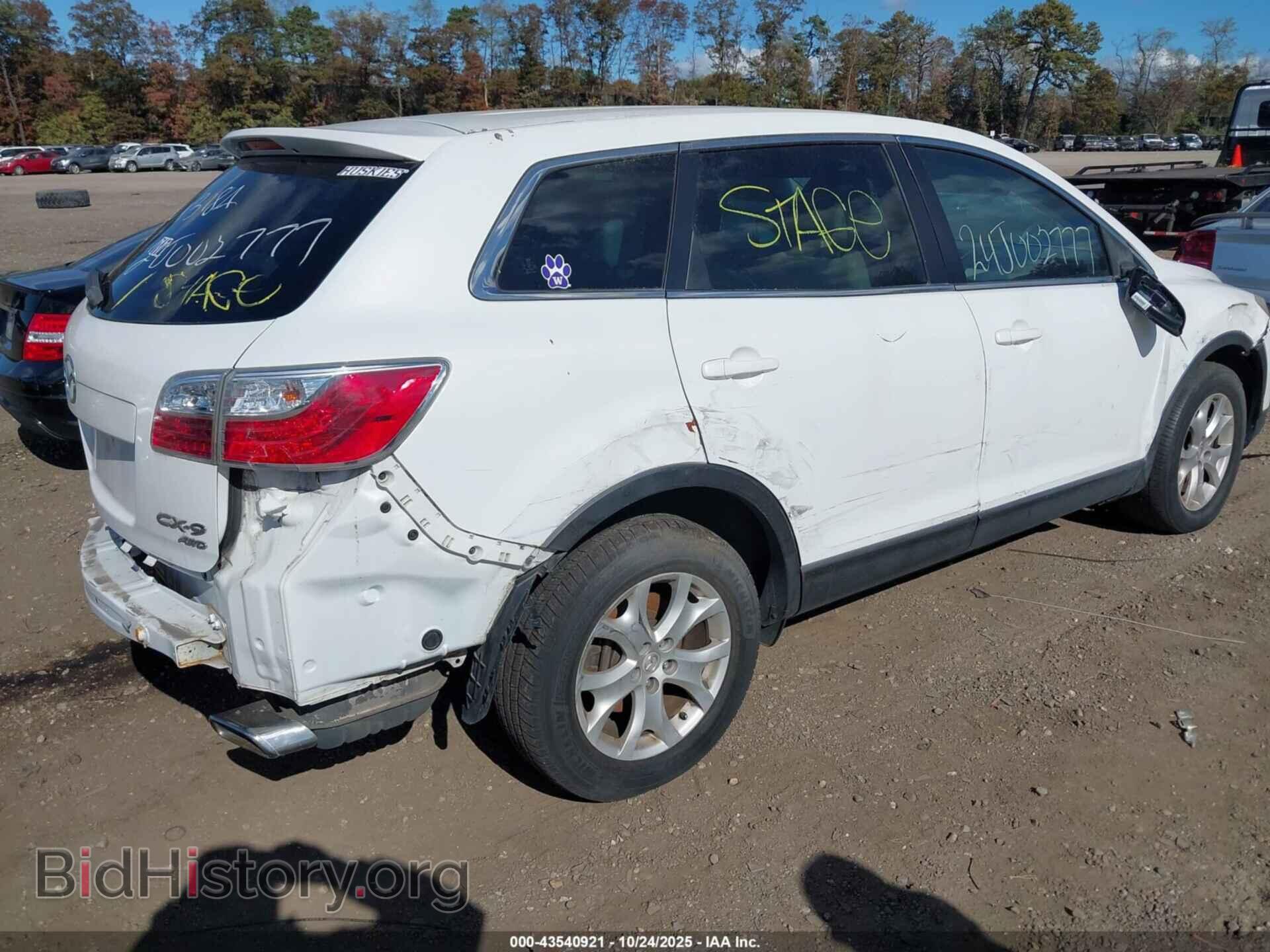 2012 MAZDA CX-9 - VIN: JM3TB3CV9C0360802 - Фото 4