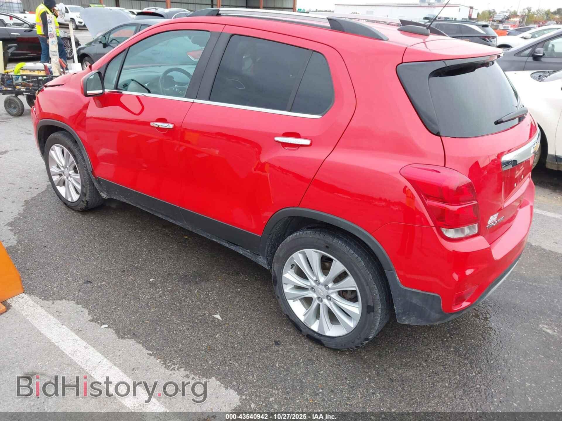 2017 CHEVROLET TRAX - VIN: 3GNCJRSB8HL193940 - Фото 3