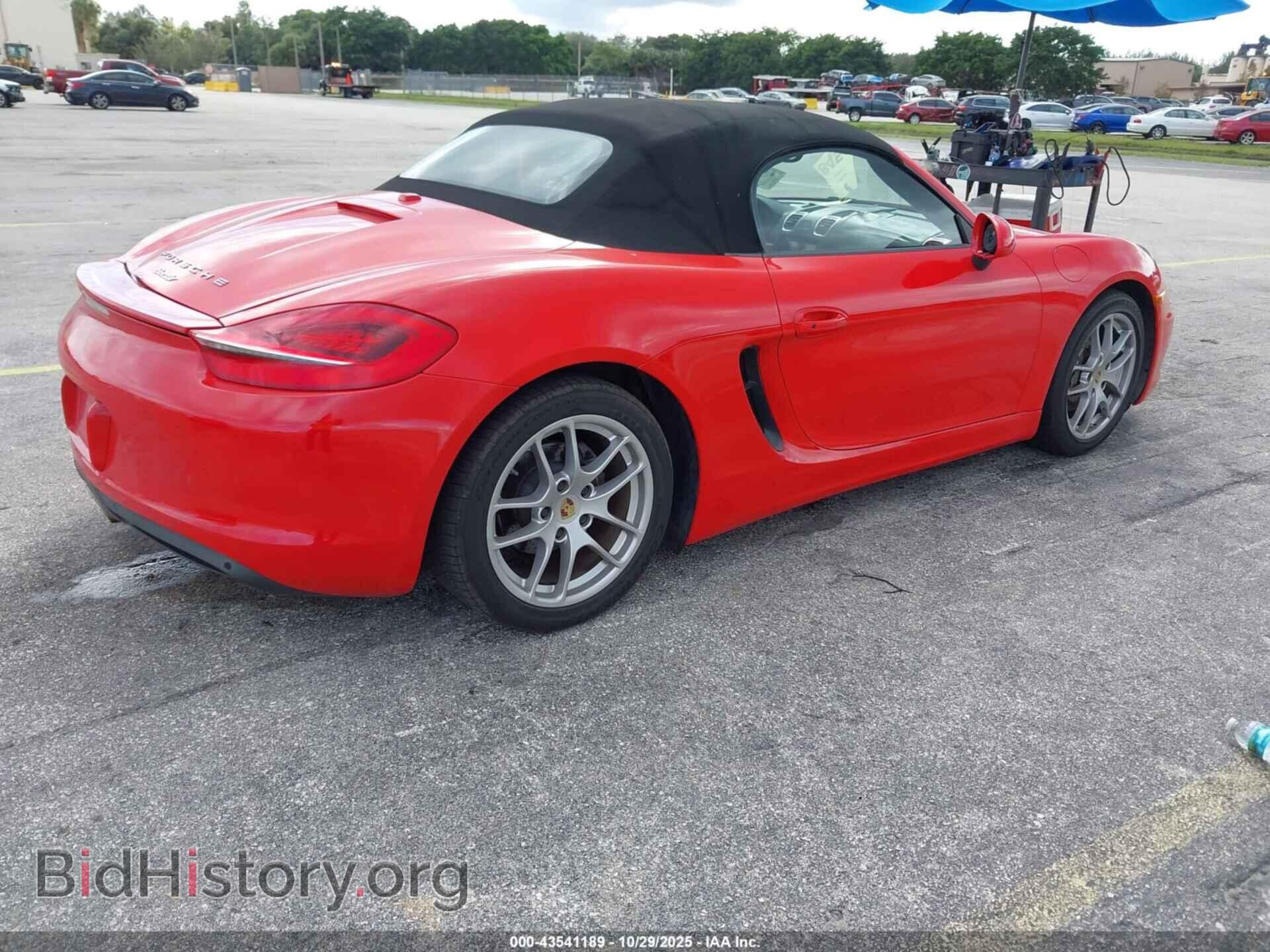 2015 PORSCHE BOXSTER - VIN: WP0CA2A84FS120410 - Фото 4