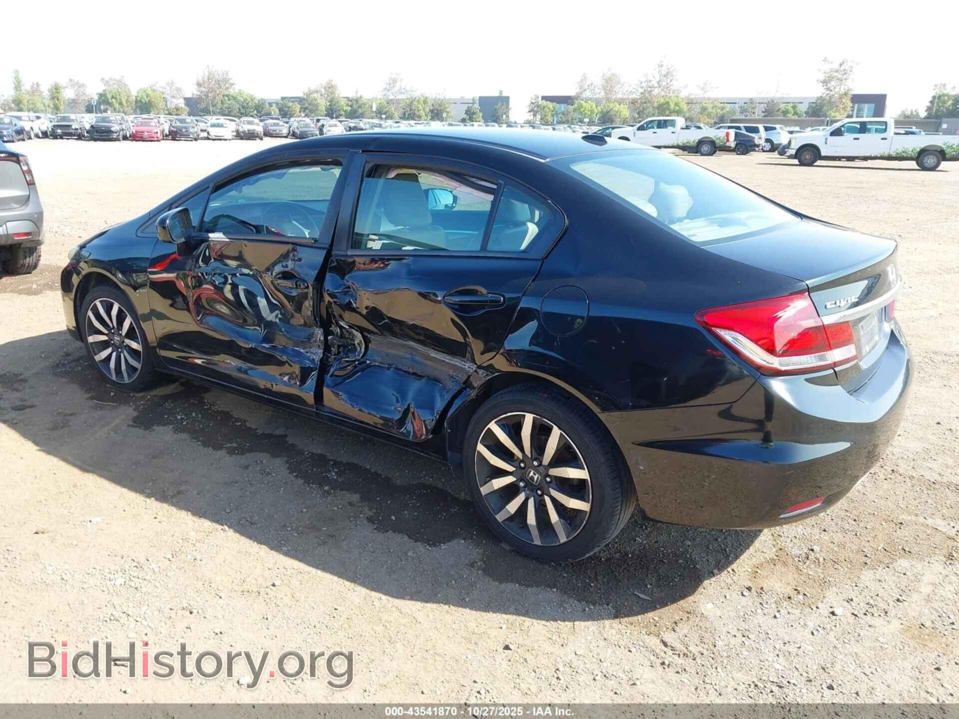 2015 HONDA CIVIC - VIN: 2HGFB2F96FH532512 - Фото 3