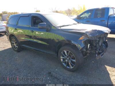 2018 Dodge DURANGO GT AWD, черный — VIN 1C4RDJDG2JC463122, IAAI