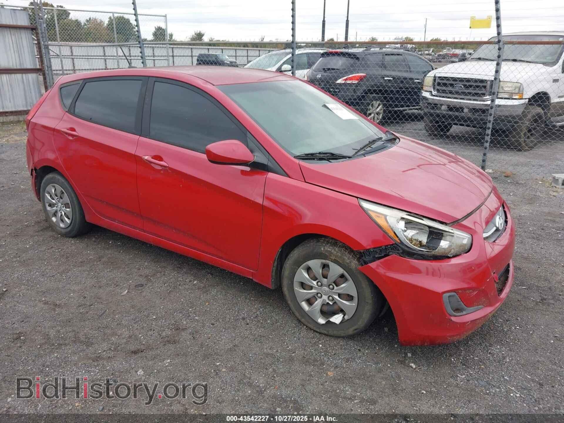 Photo KMHCT5AE5HU302394 - HYUNDAI ACCENT 2017
